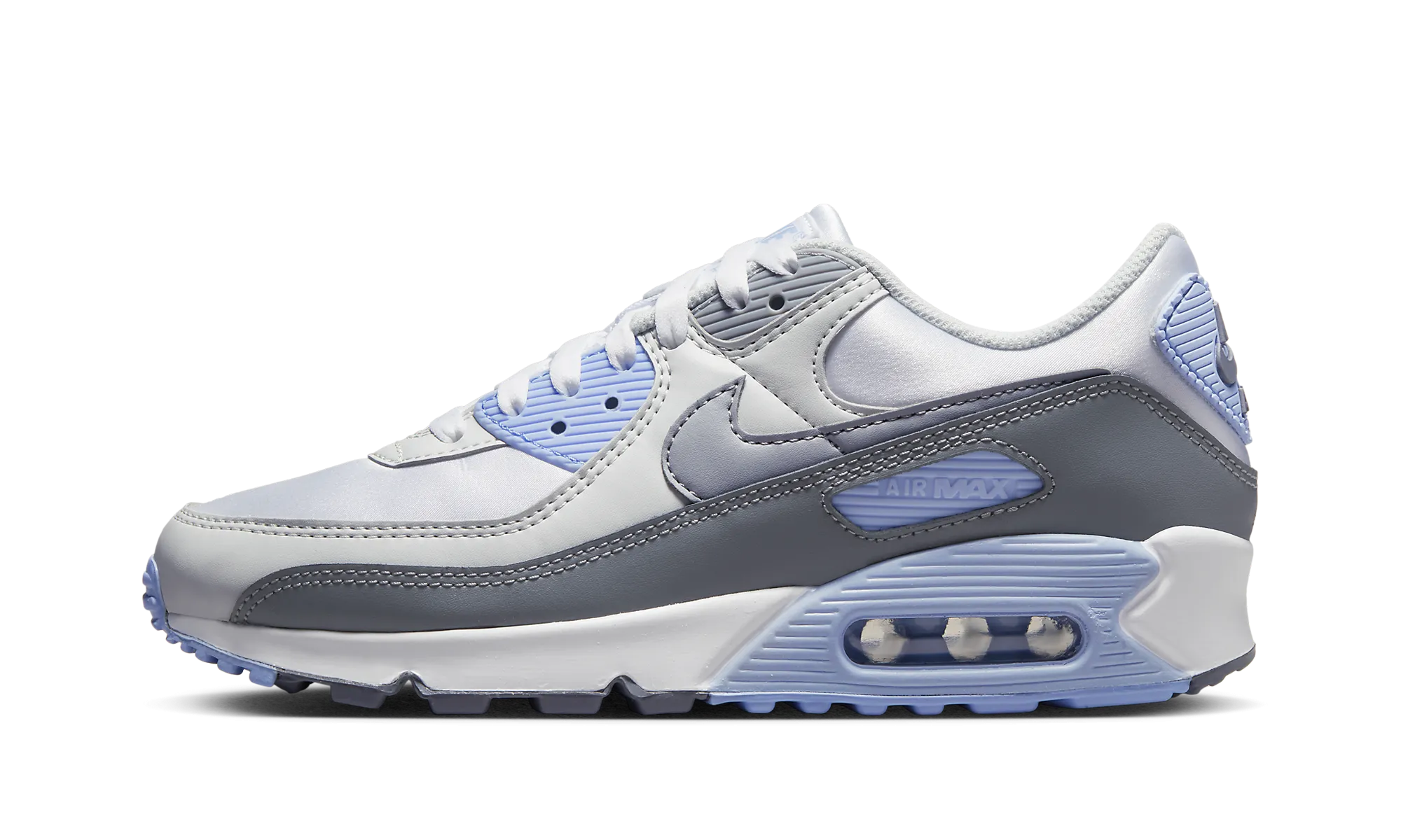 AIR MAX 90 WMNS "Cobalt Bliss" running on concrete shoes
