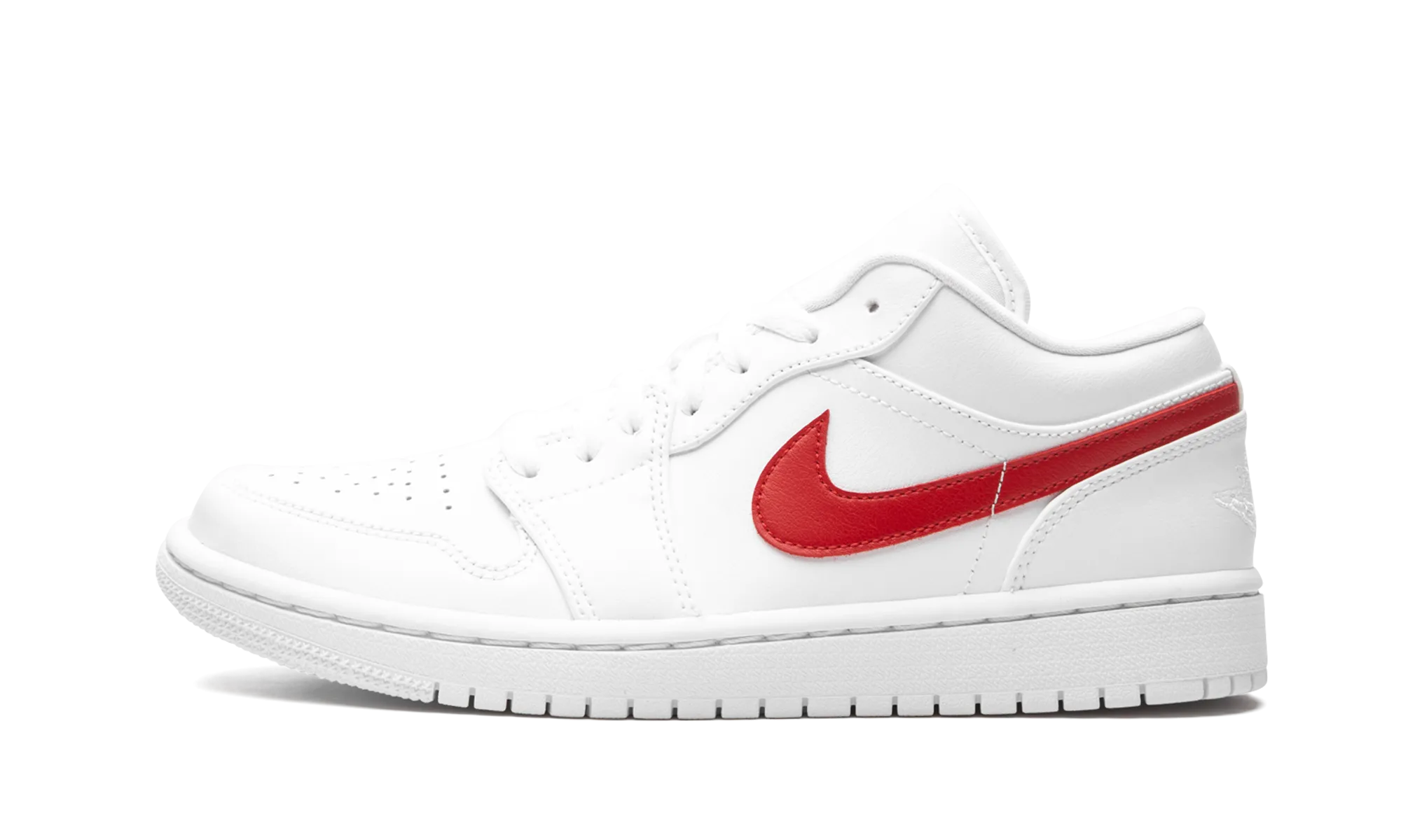AIR JORDAN 1 LO WMNS "University Red" Reflective Detailing ergonomic