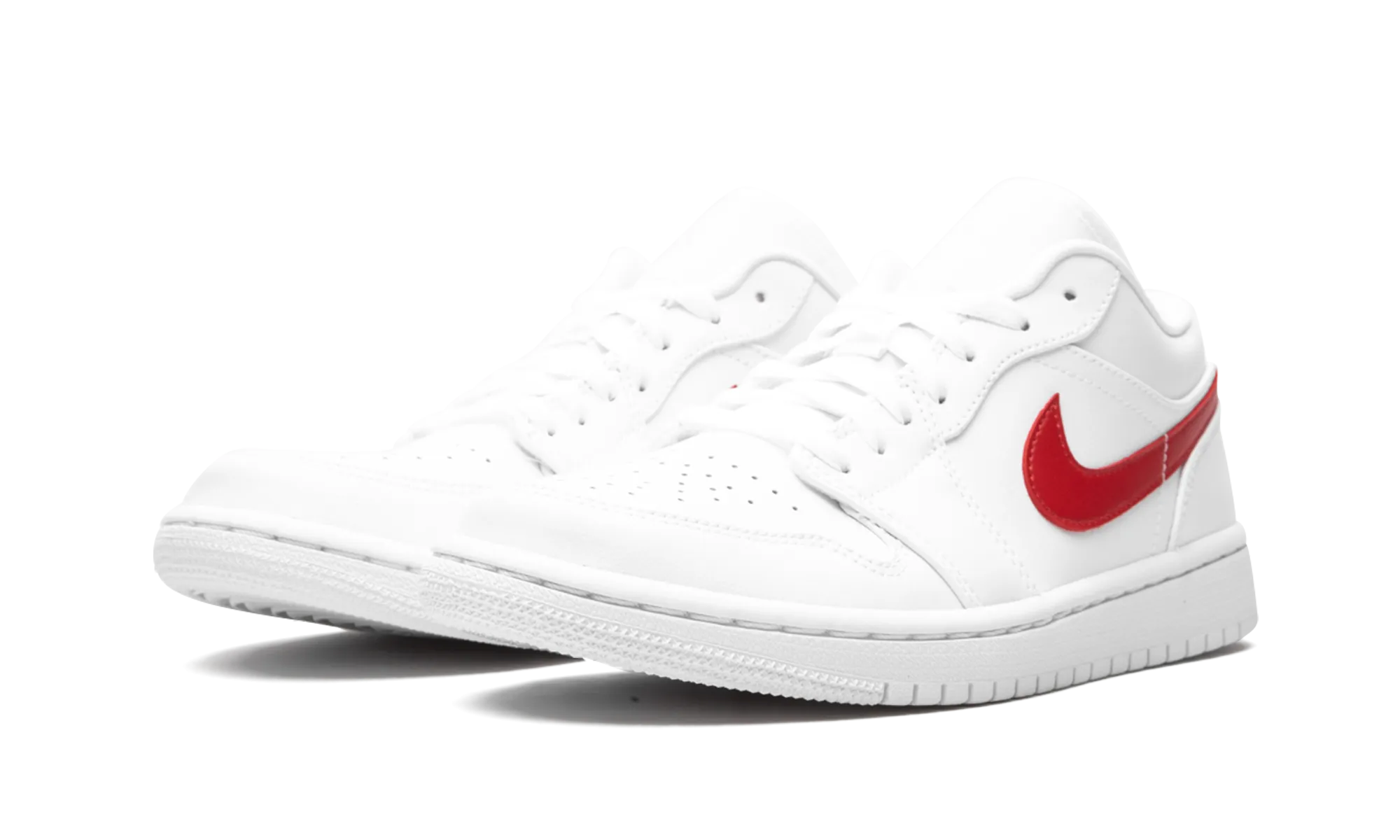 AIR JORDAN 1 LO WMNS "University Red" Training Sessions Wide Base Platform
