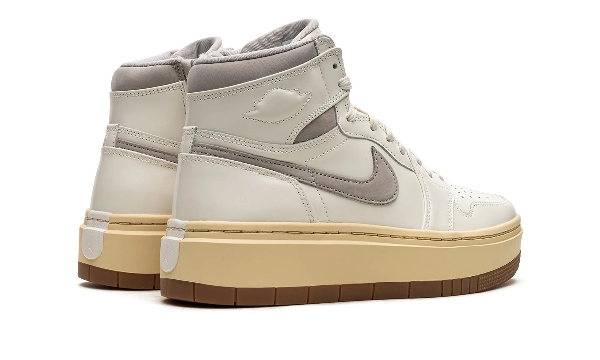 Ultra Responsive Foam Indoor style AIR JORDAN 1 ELEVATE HIGH SE WMNS "Sail/Pale Vanilla/Gum Medium Brown/College Grey"