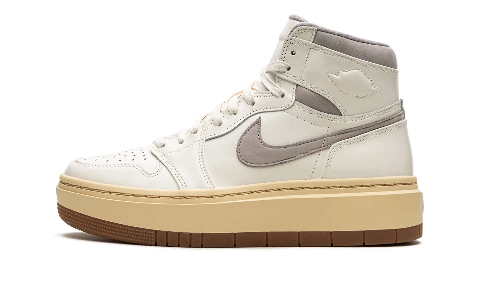 AIR JORDAN 1 ELEVATE HIGH SE WMNS "Sail/Pale Vanilla/Gum Medium Brown/College Grey" Pace Control Comfort Line