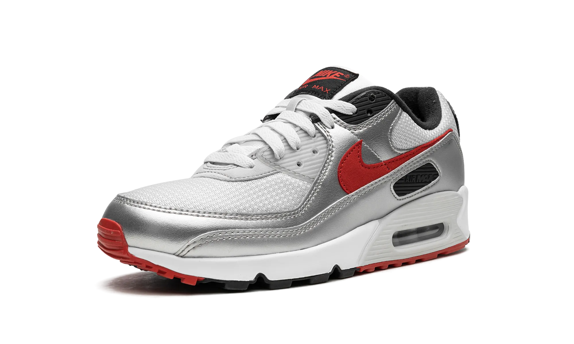 Air Max 90 "Icons - Silver Bullet" running shoes for marathons
