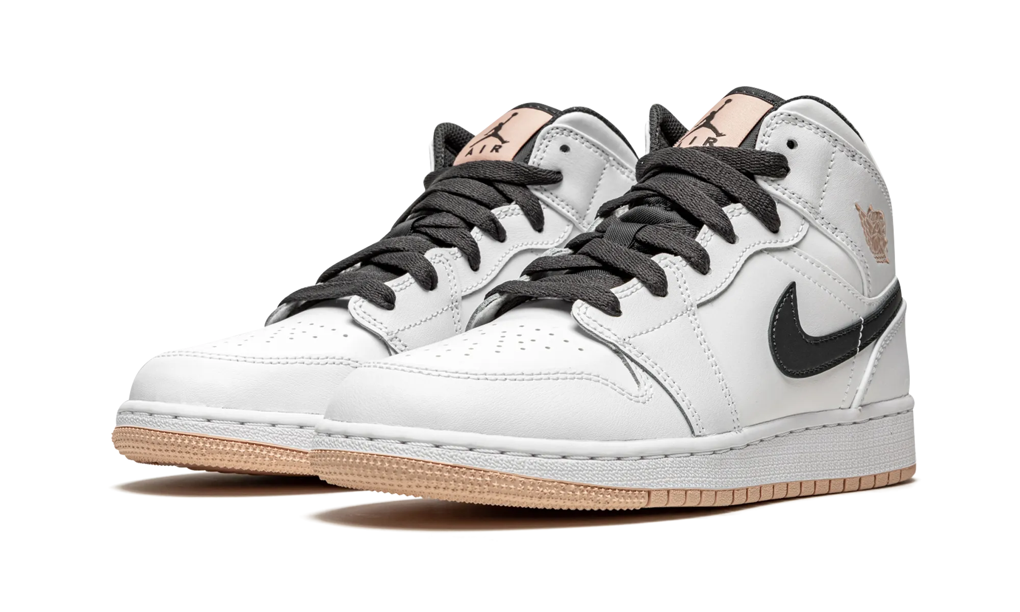 Air Jordan 1 Mid GS "White / Arctic Orange" Heat Retention Stay Dry