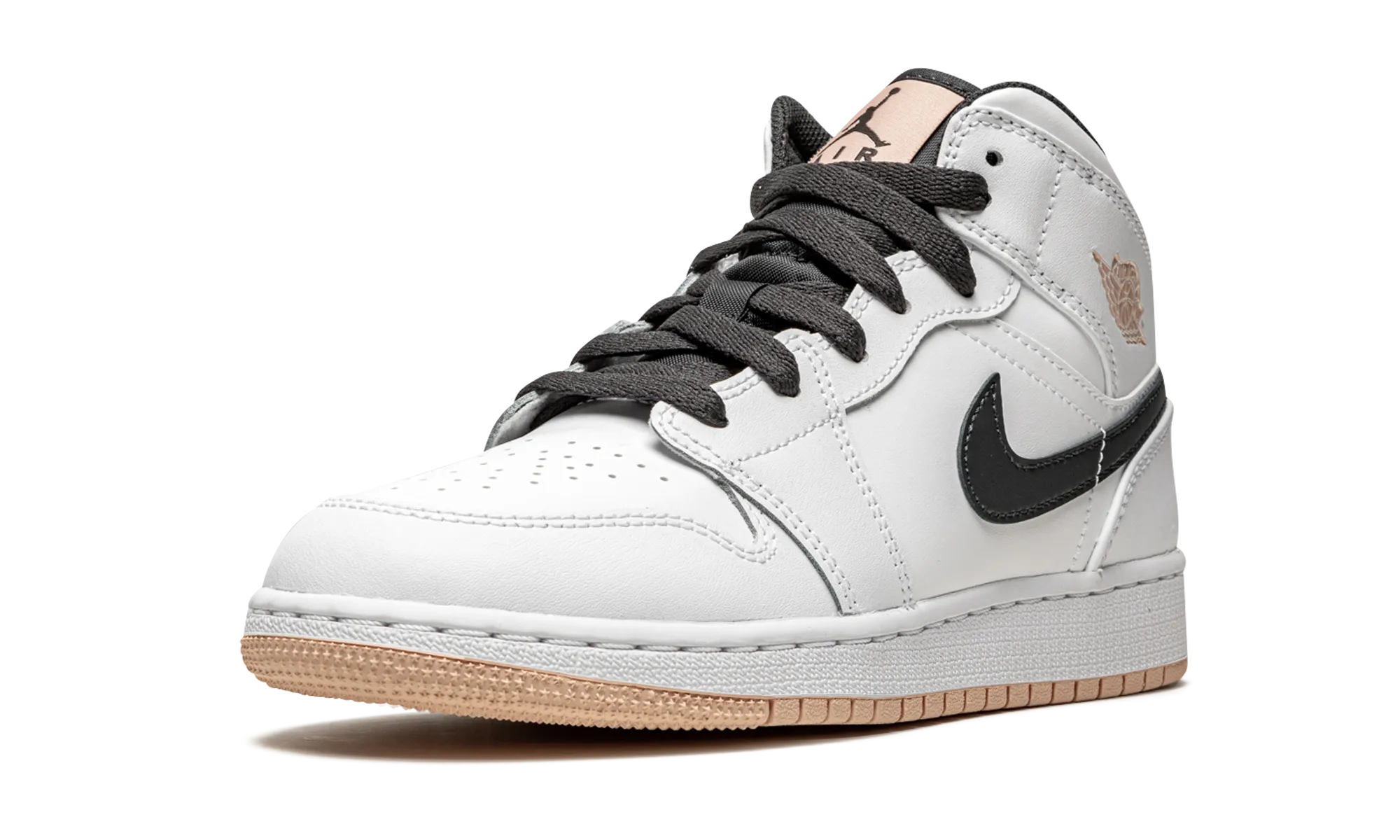 Classic sneakers Urban Minimal Air Jordan 1 Mid GS "White / Arctic Orange"