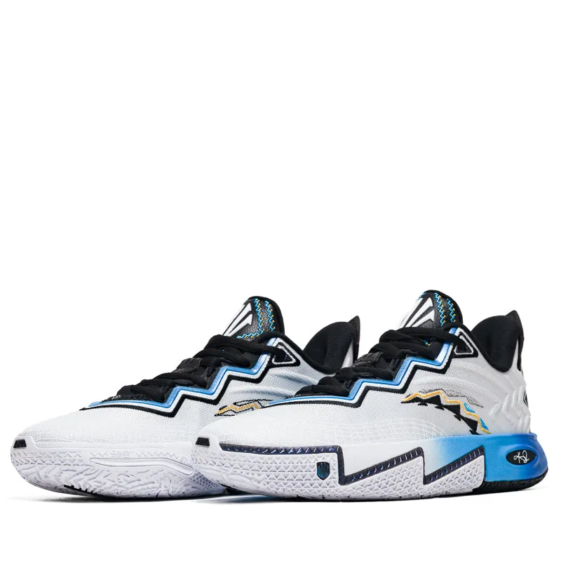 Easy On And Off Neutral Stance Balanced Anta Kai 2 'Dallas' - White/Black