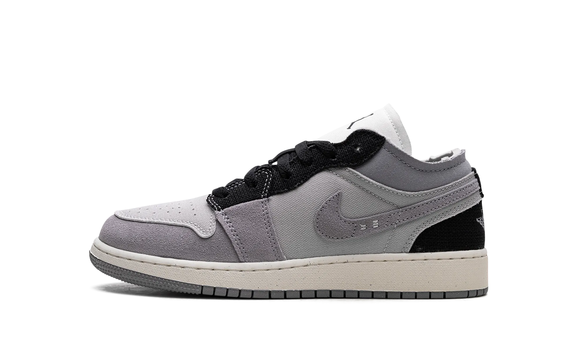 Slip-resistant durability Heel Lock Technology AIR JORDAN 1 LOW SE CRAFT GS "INSIDE OUT"