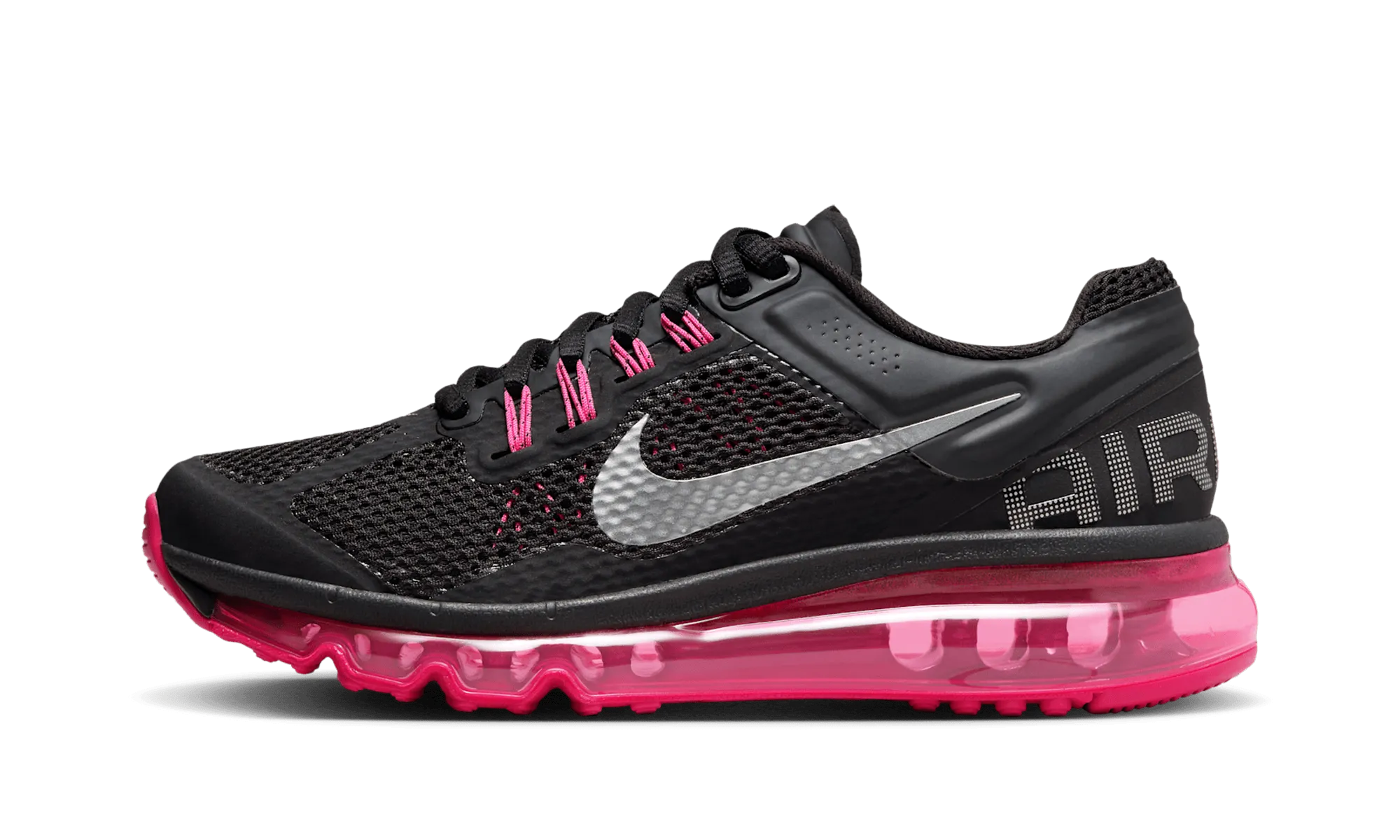 Air Max 2013 GS "Black Fusion Pink" neutral - arch shoes