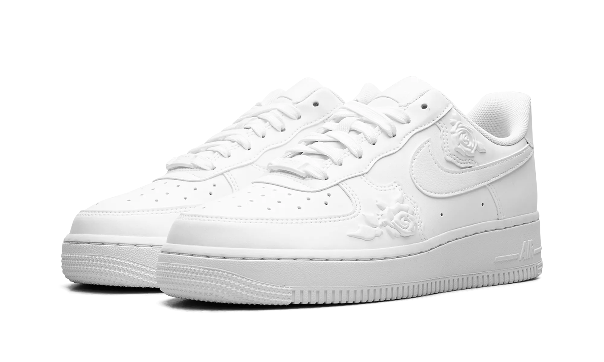 Air Force 1 '07 WMNS "White Roses" Lightweight Step Cushioned heel