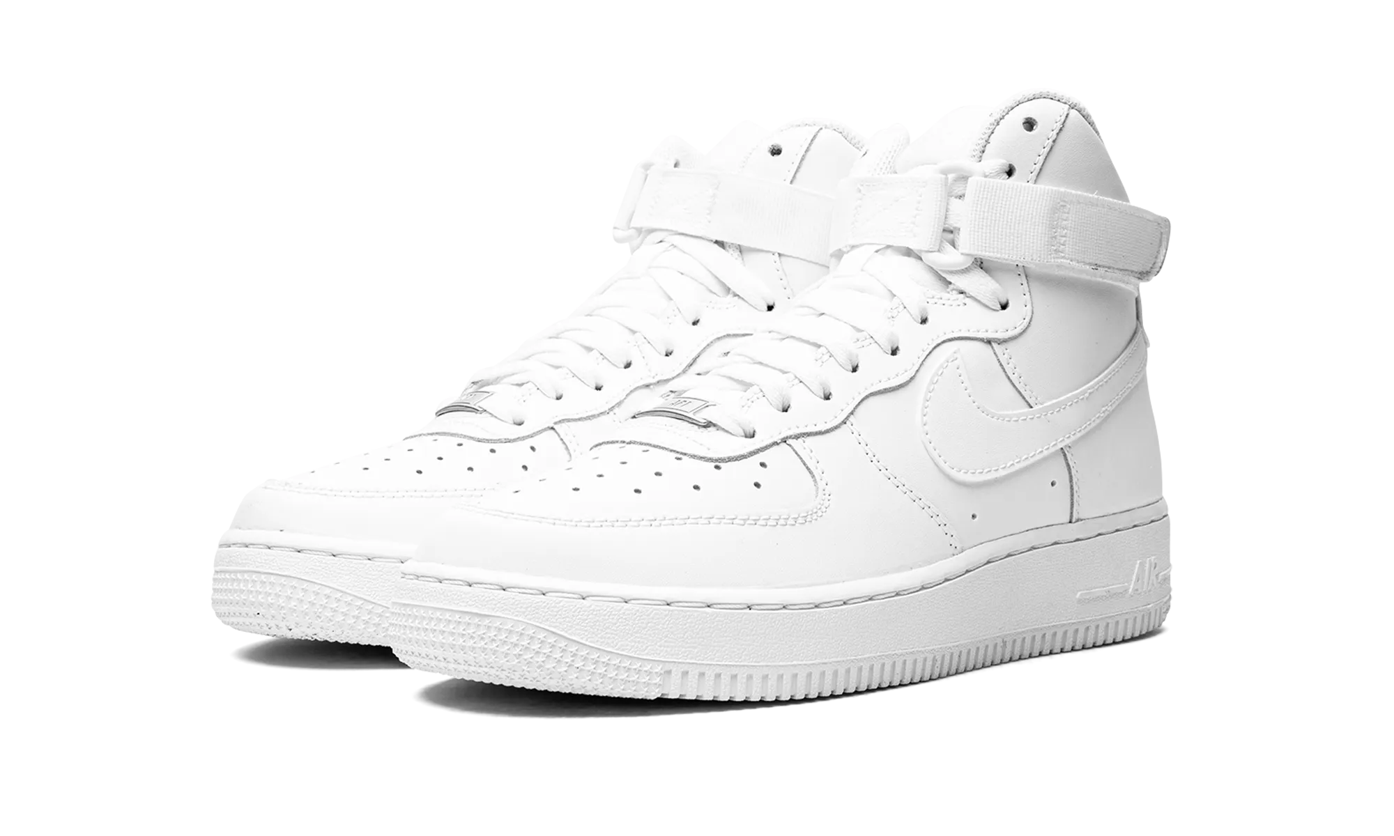 Air Force 1 High Le GS "Triple White" Urban Movement Flexibility
