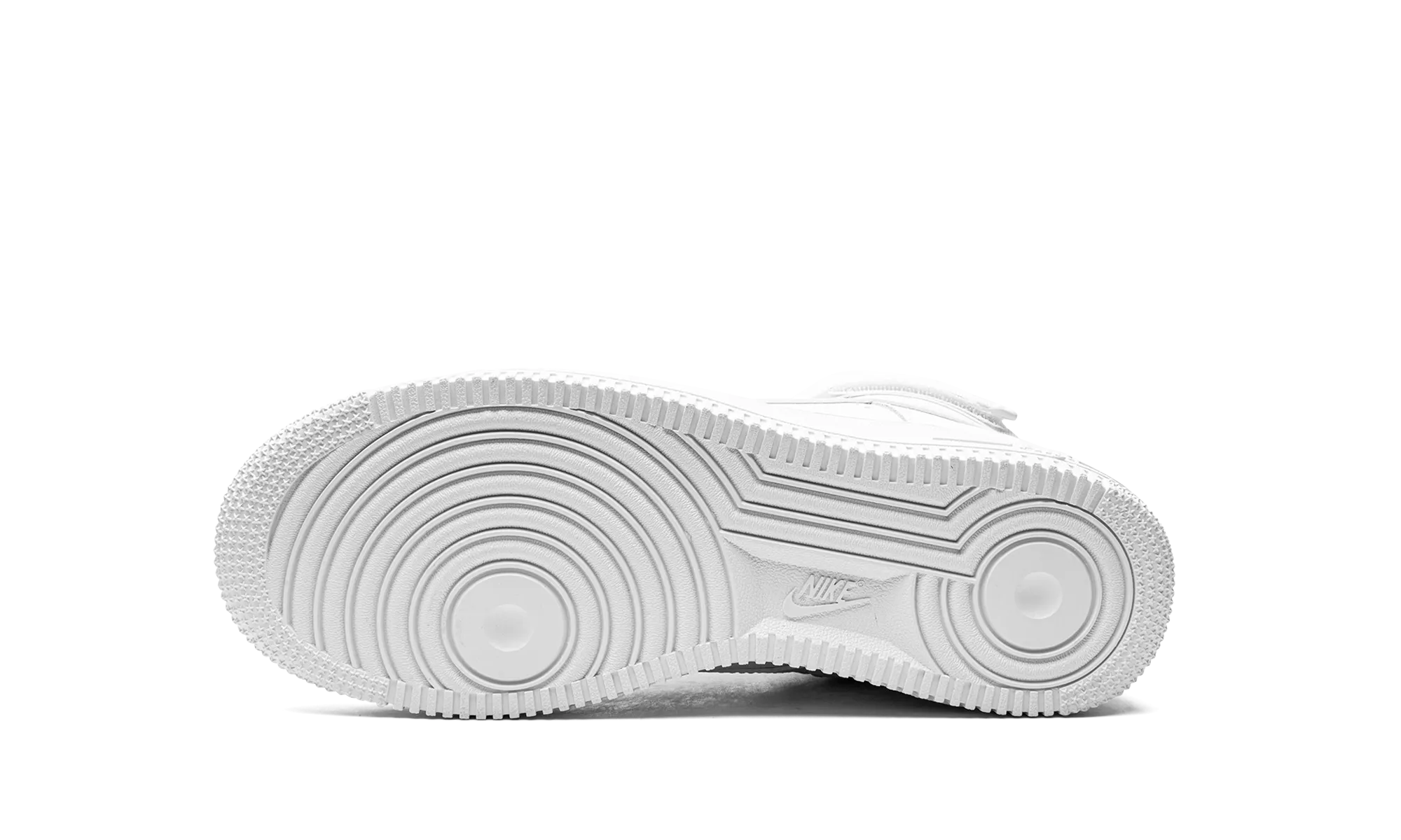 Hardwearing Thick sole Air Force 1 High Le GS "Triple White"