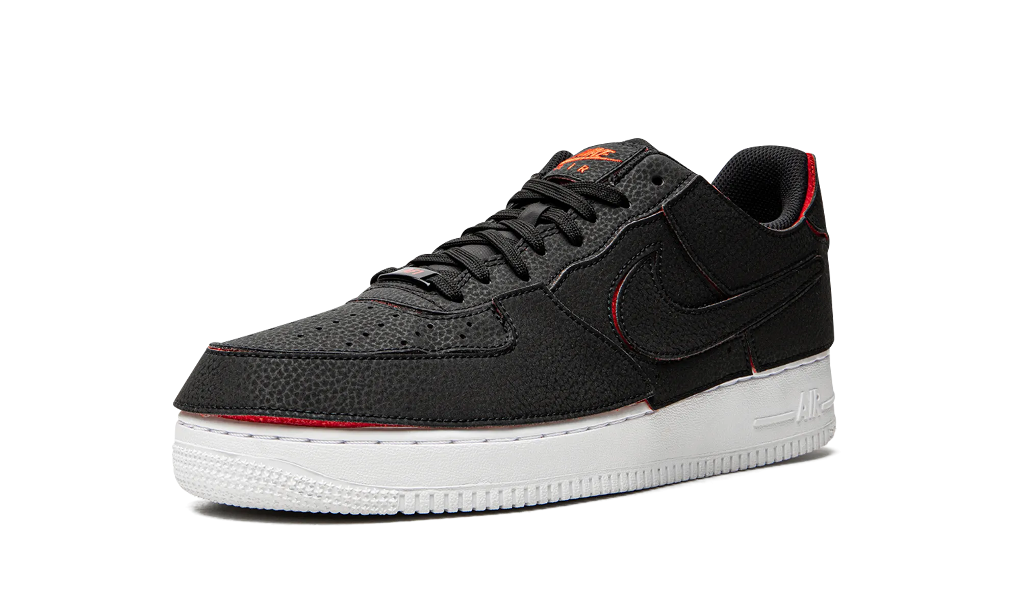 Rugged Outsole Air Force 1/1 "Black Chile Red"