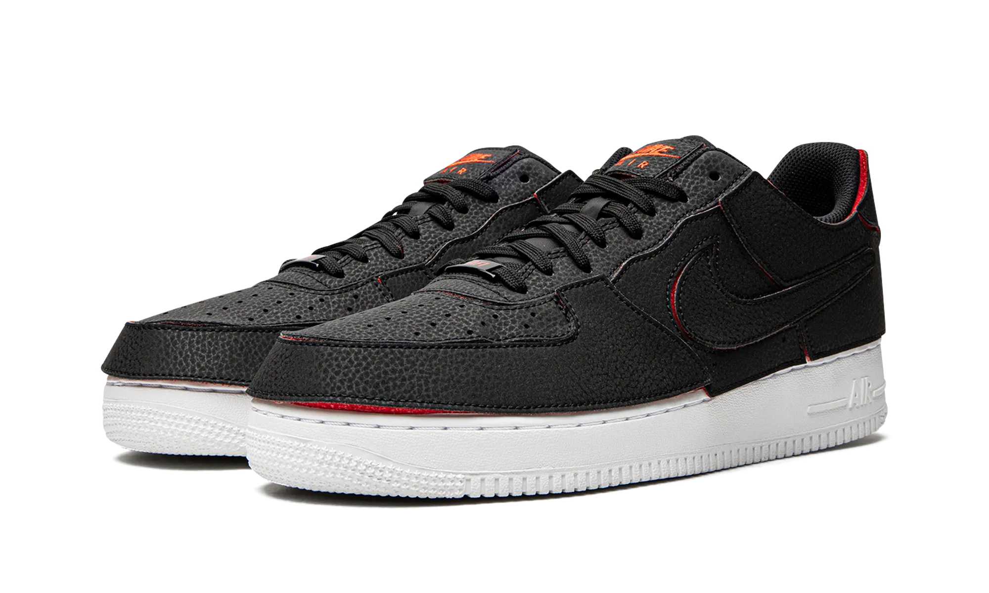 Everyday Fit Air Force 1/1 "Black Chile Red"