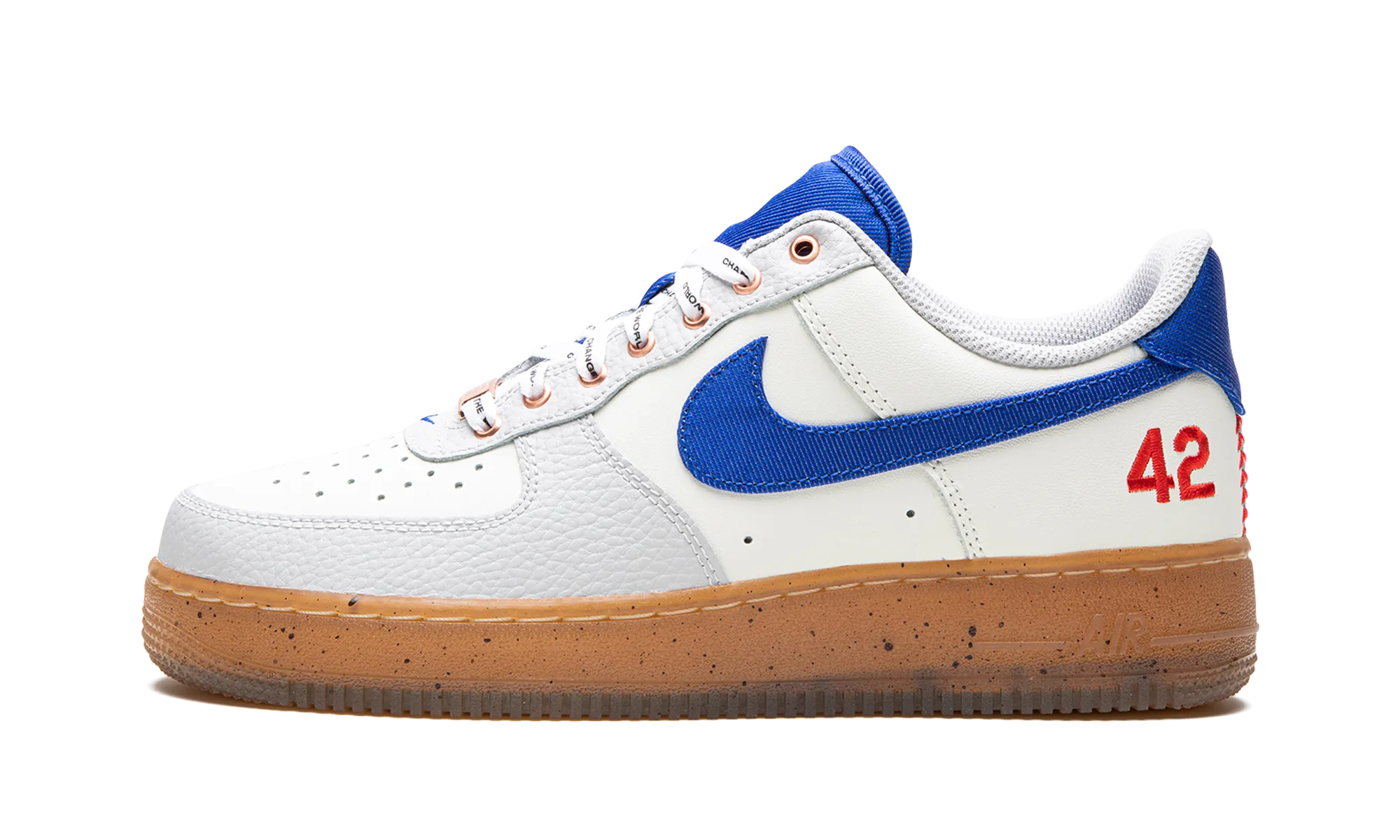 Durable Traction Air Force 1 Low "Jackie Robinson"