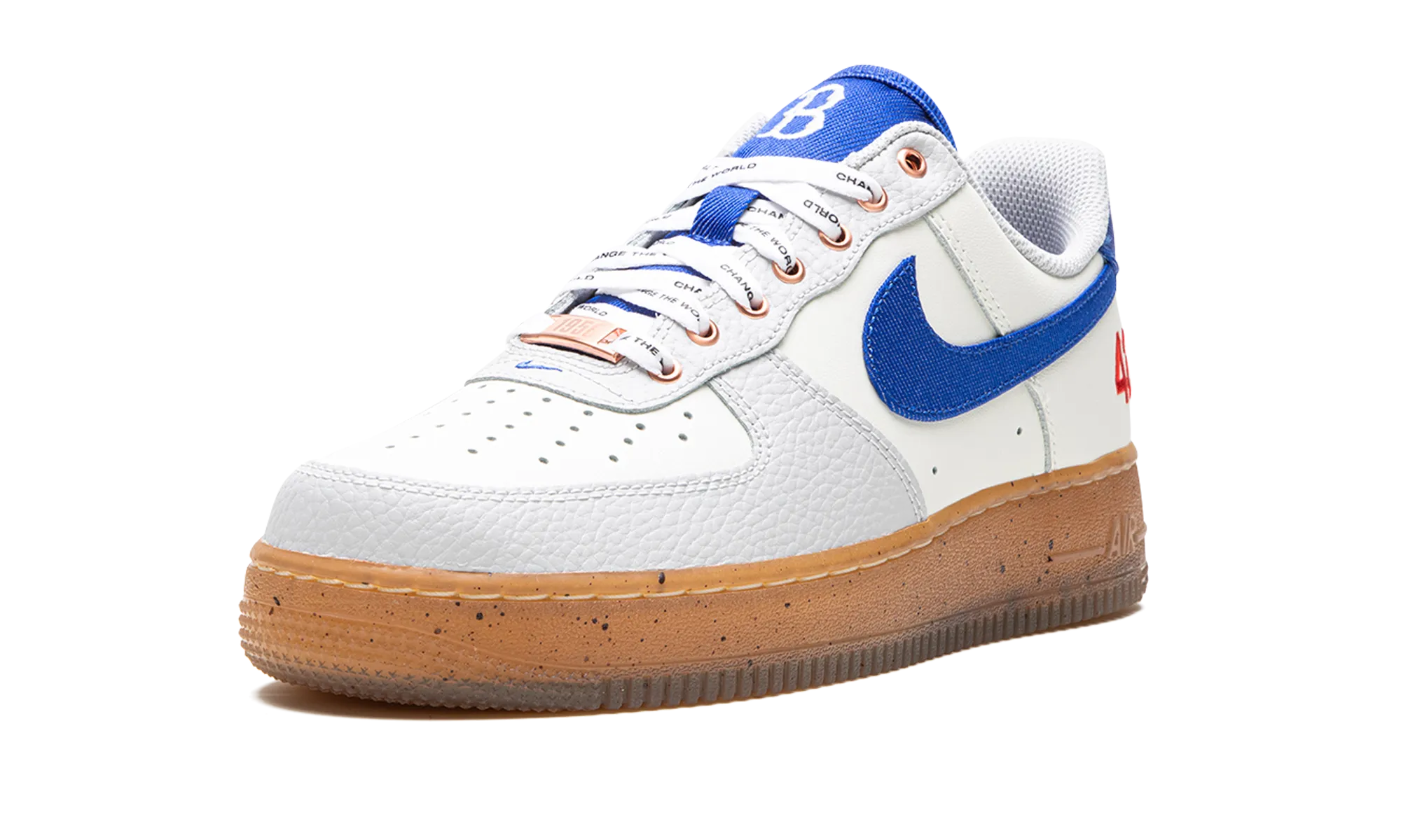 Air Force 1 Low "Jackie Robinson" lace up closure