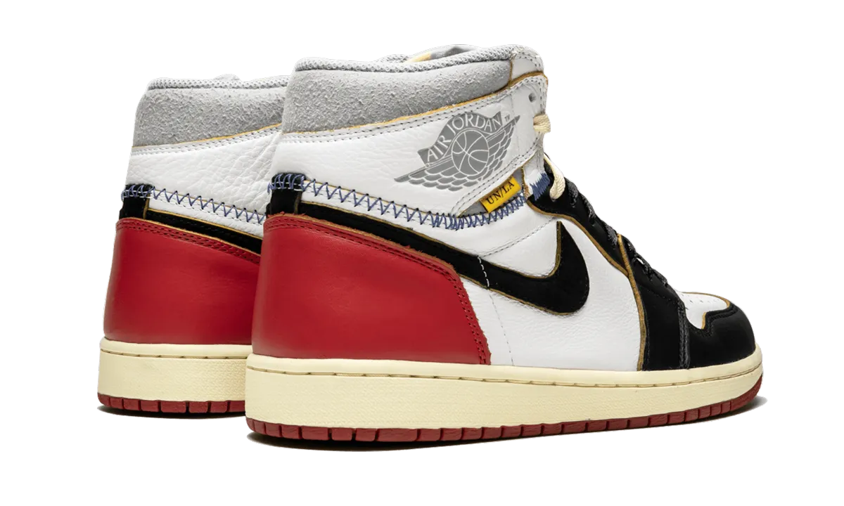 Comfortable Fitment Speed Friendly Air Jordan 1 Retro High OG NRG "Union - Black Toe"