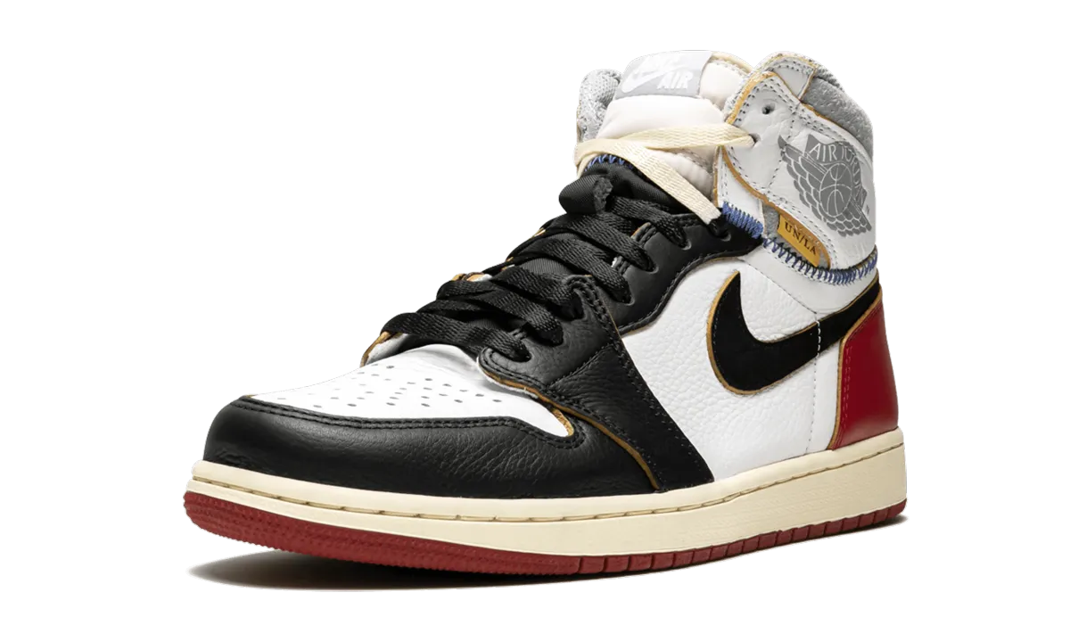 Hydraulic Heel Cushioning Everyday Form Air Jordan 1 Retro High OG NRG "Union - Black Toe"