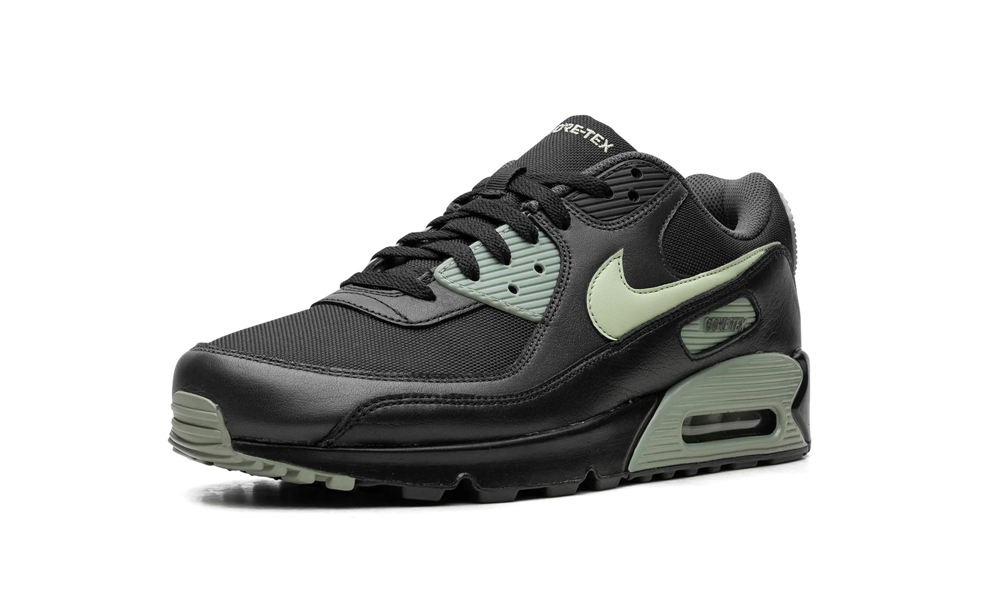 Flexibility Light - weight laces Air Max 90 Gore-Tex "Black / Honeydew"