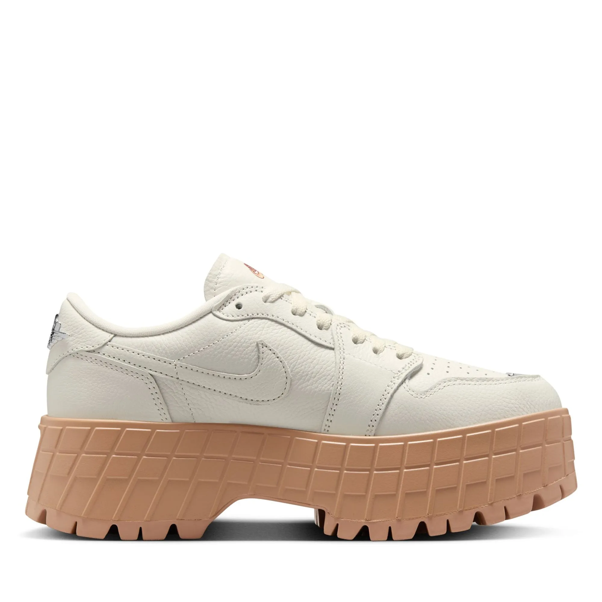 Women's Air Jordan 1 Brooklyn Low - Sail/Metallic Silver QualityConstruction Fit Easy