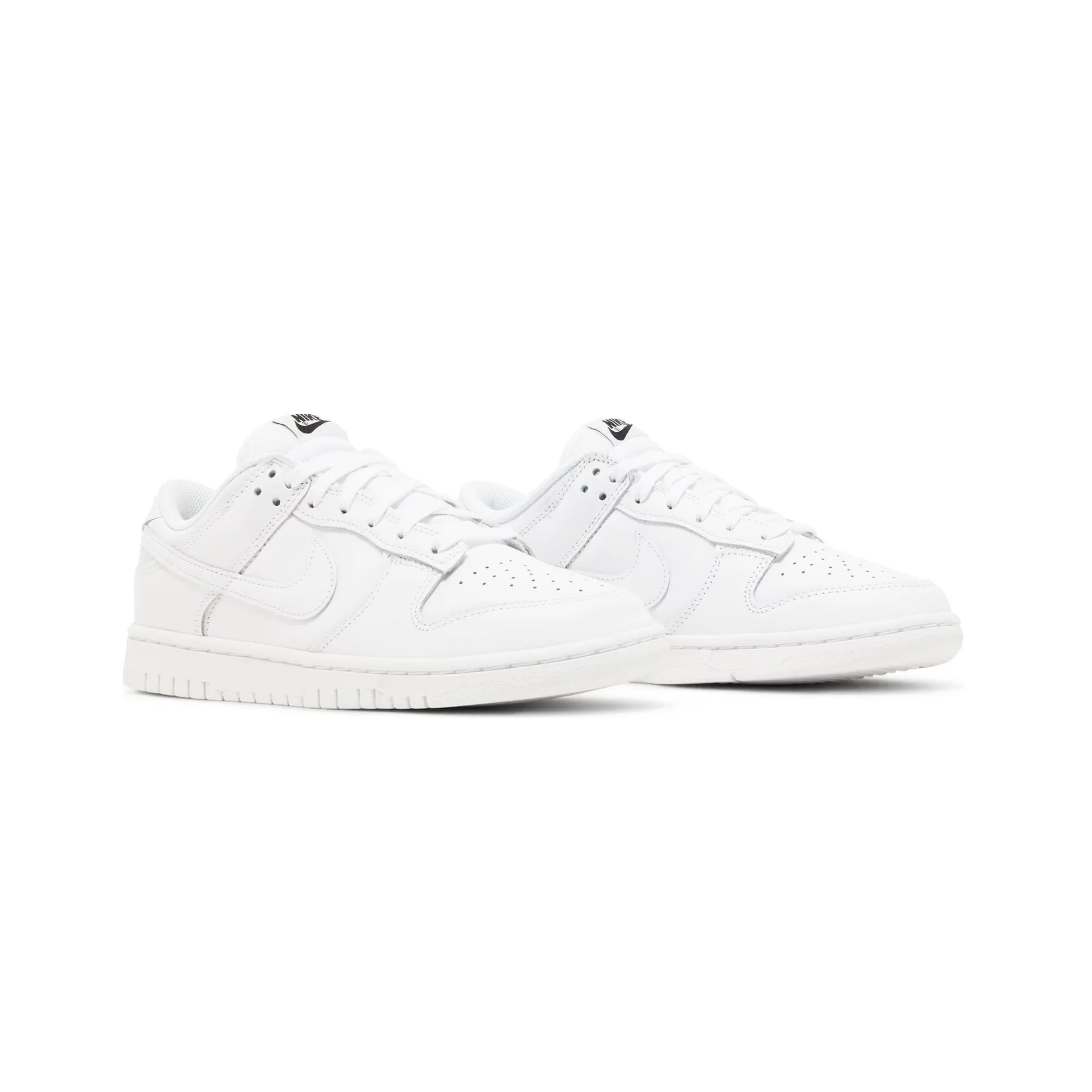 Nike Dunk Low 'Triple White' Women's (2021) Adaptive Cushion Stack