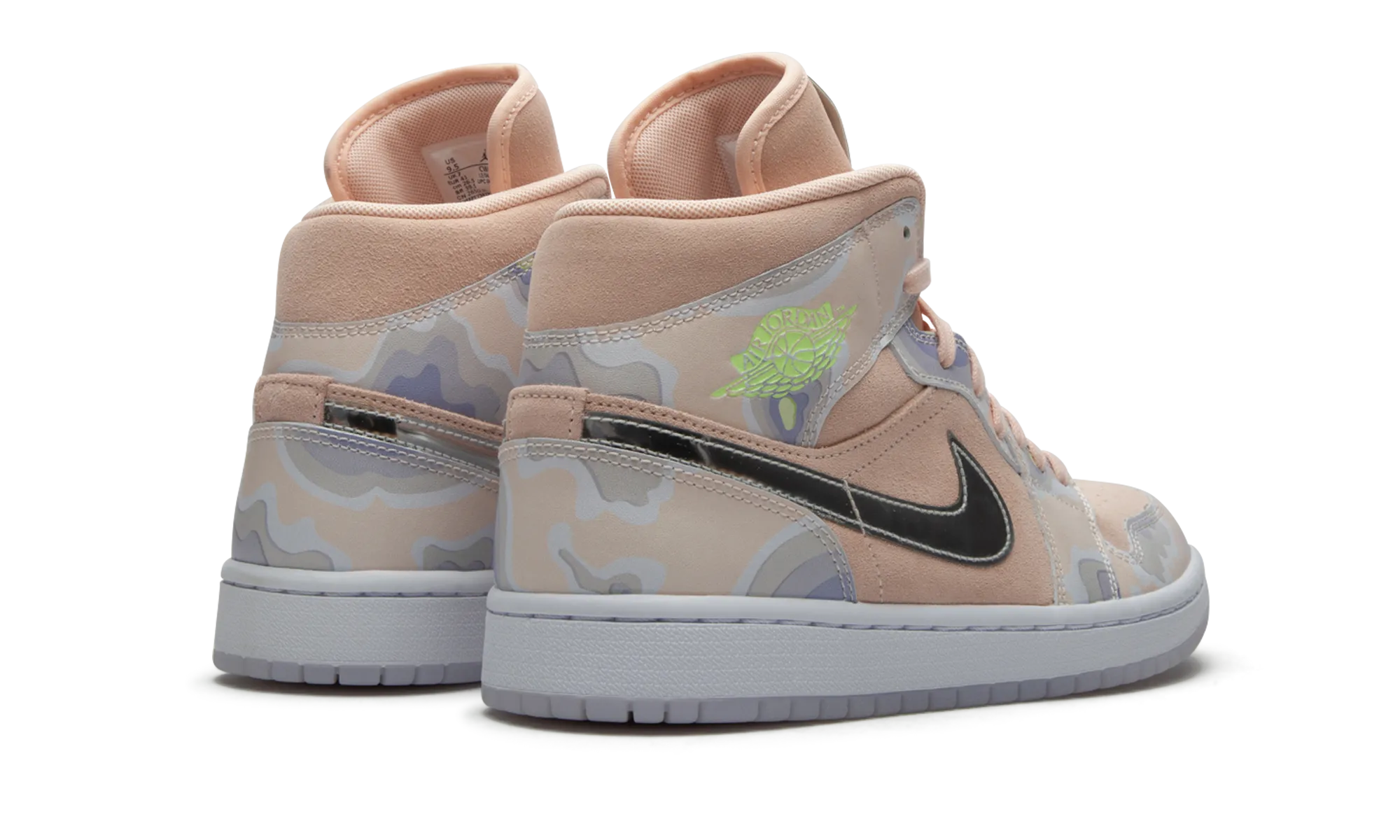 Air Jordan 1 Mid SE WMNS "P(Her)spective" Sleek lines
