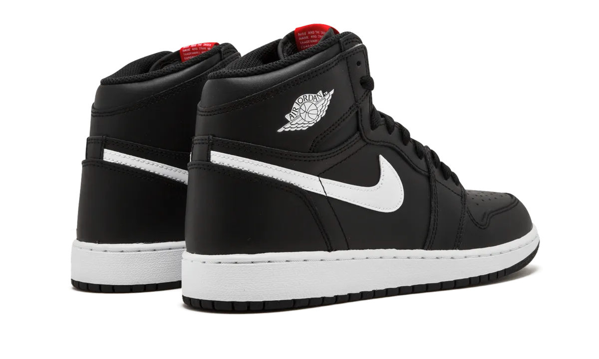 Air Jordan 1 Retro High OG GS "GS BLACK" Ultra Cushioned Collar Impact Zone
