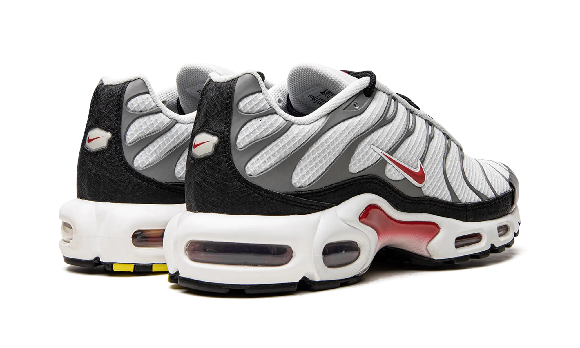 Slim Profile EasyClean Air Max Plus "Photon Dust / Varsity Red"
