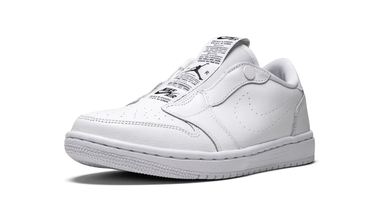 AIR JORDAN 1 RET LO SLIP WMNS "TRIPLE WHITE" Day Out Zero Drop Design
