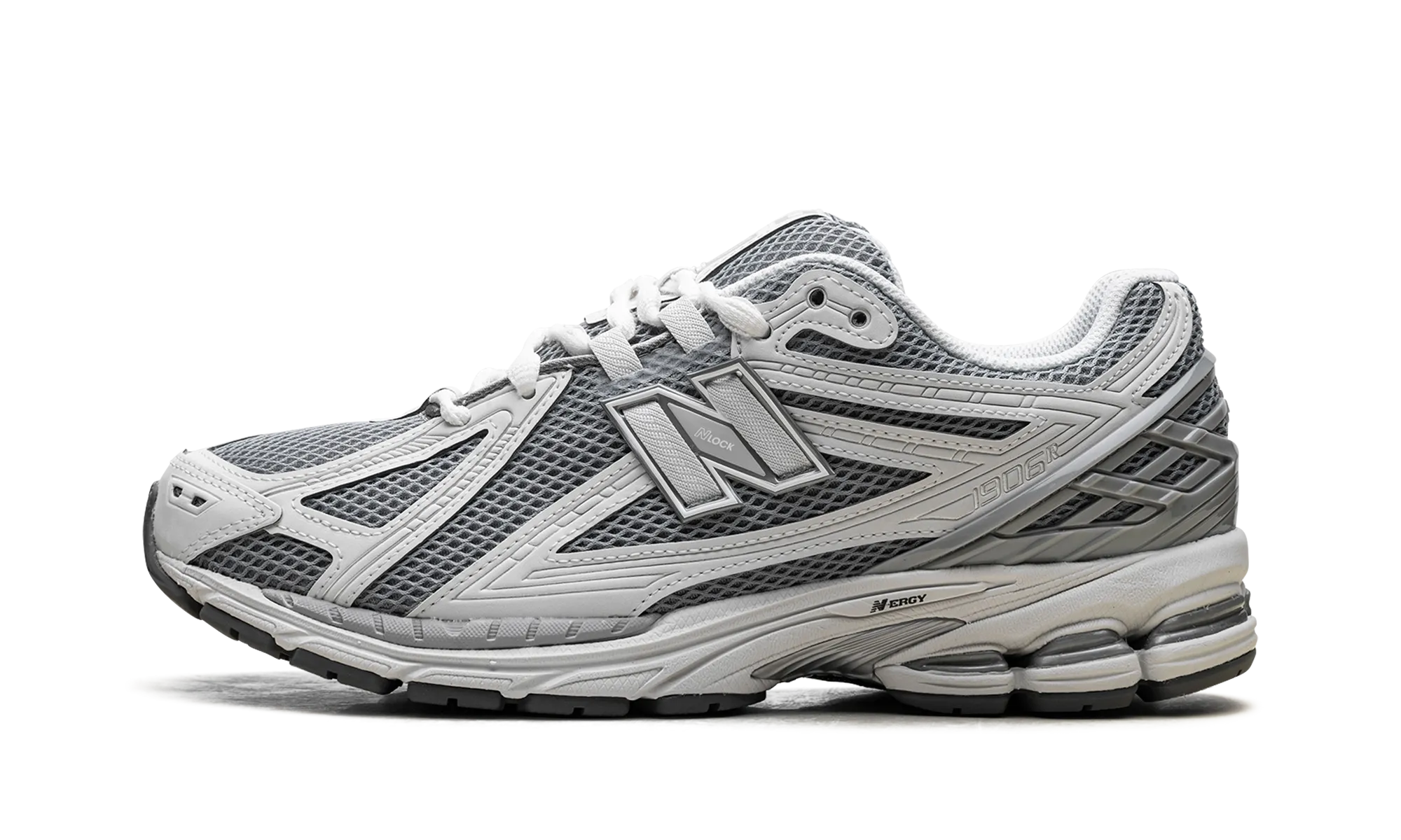 Smooth Soles running in national tracks shoes 1906R "Grey Matter Slate Grey Silver"