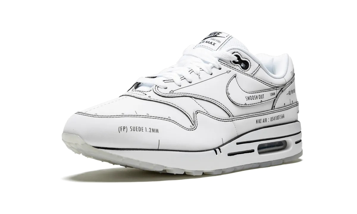 Air Max 1 "Sketch Schematic" running shirts