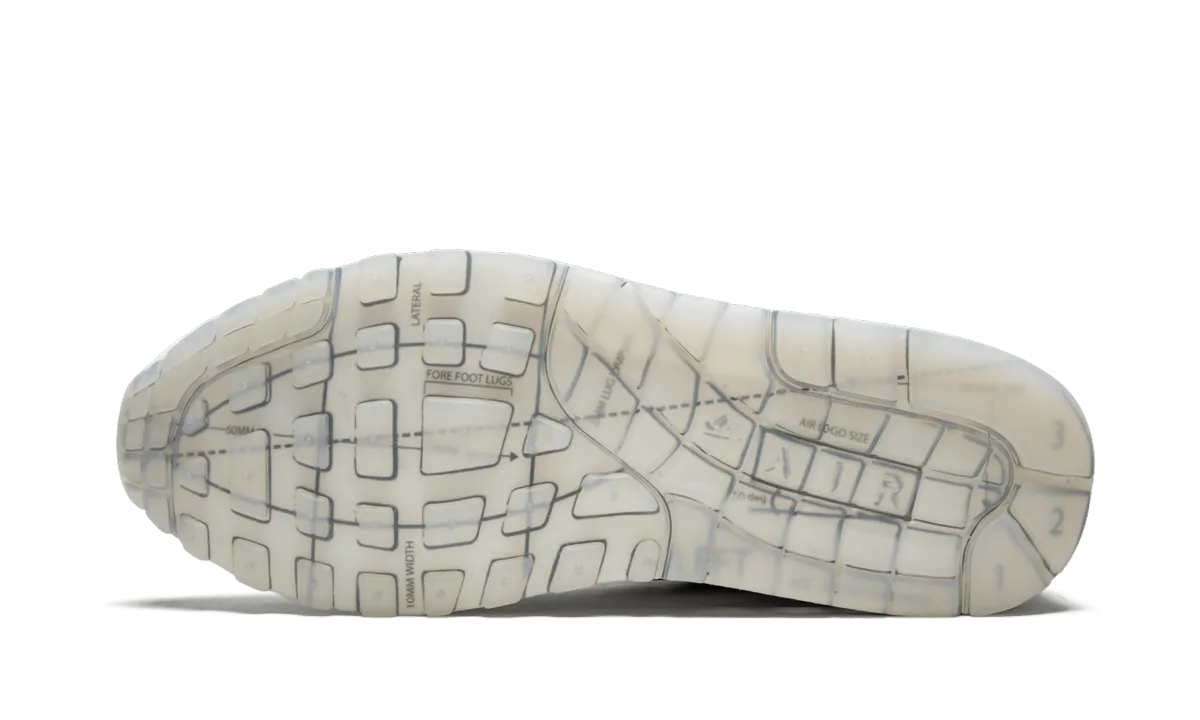 monochromatic running shoes Air Max 1 "Sketch Schematic"