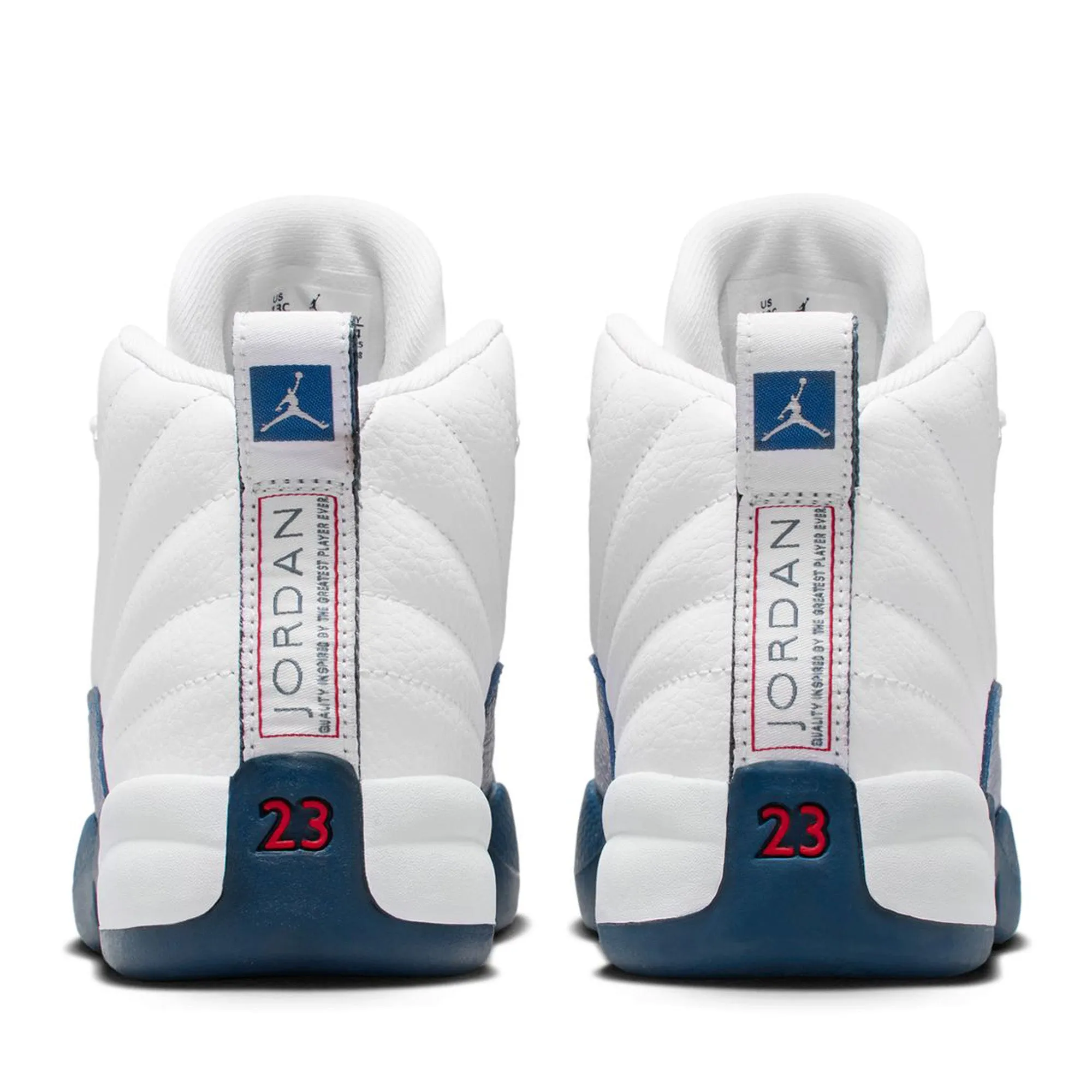 Anatomical Contouring 3D Knit Engineering Jordan 12 Retro (PS) - White/French Blue