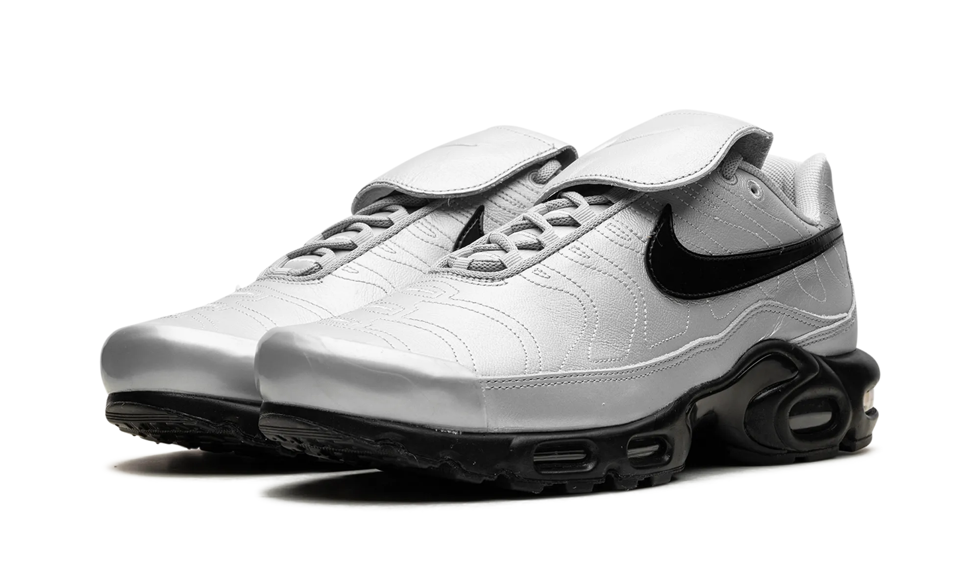 wide - toe - box running shoes running with music Air Max Plus "Wolf Grey"