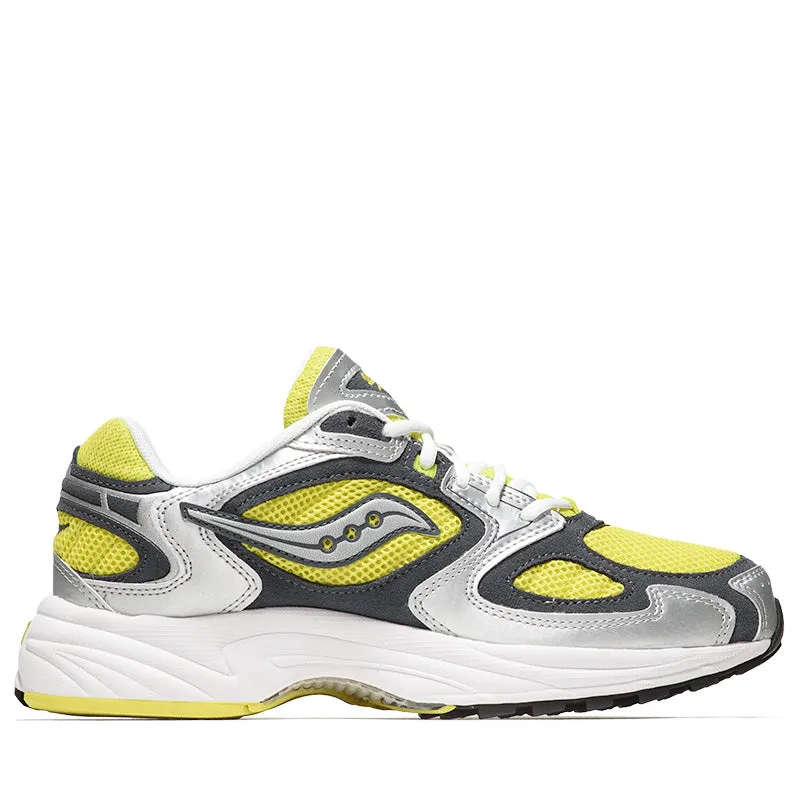 Saucony Grid Jazz 9 - Yellow/Silver Vegan Material Option