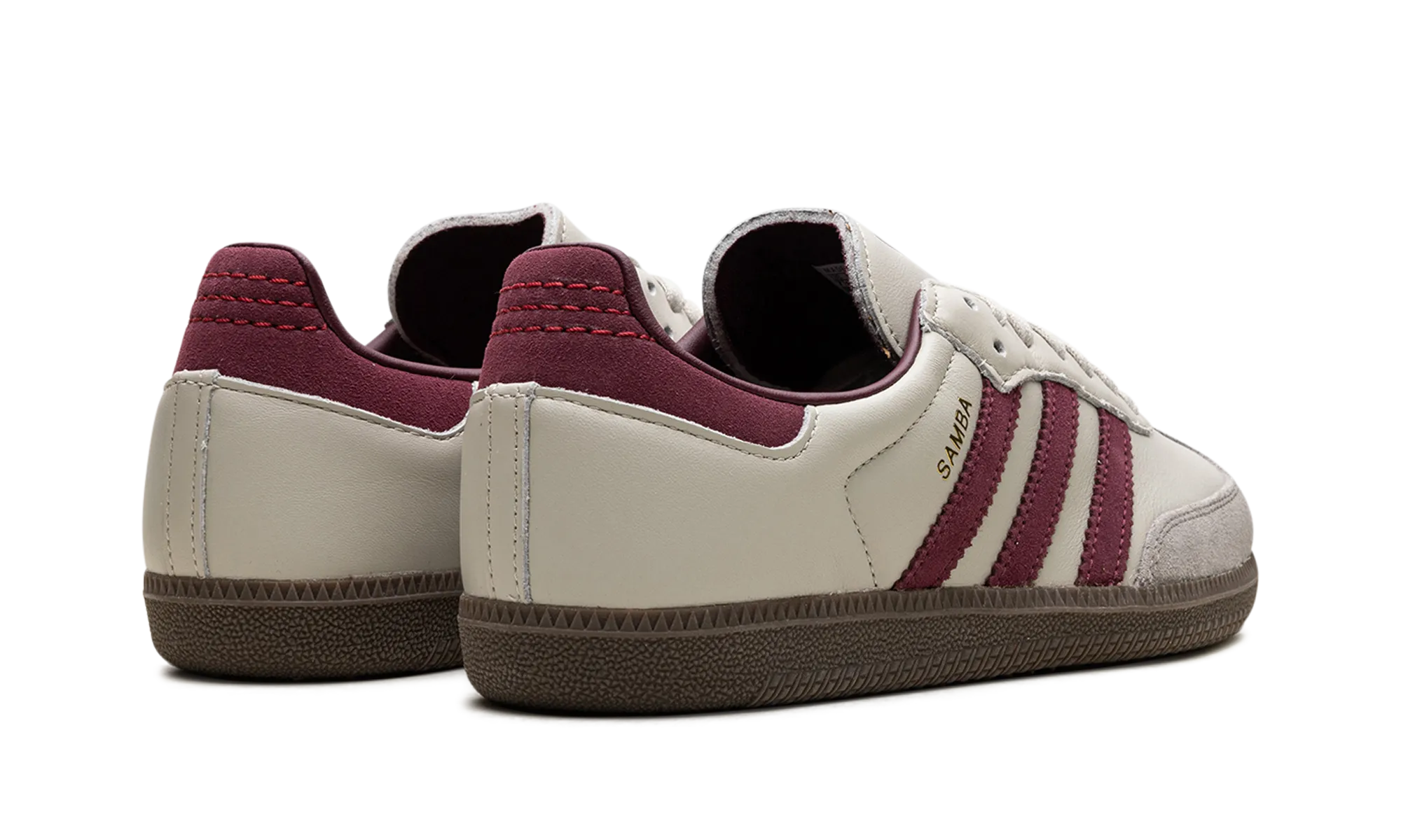 Samba OG "Putty Grey Maroon" Stair Step