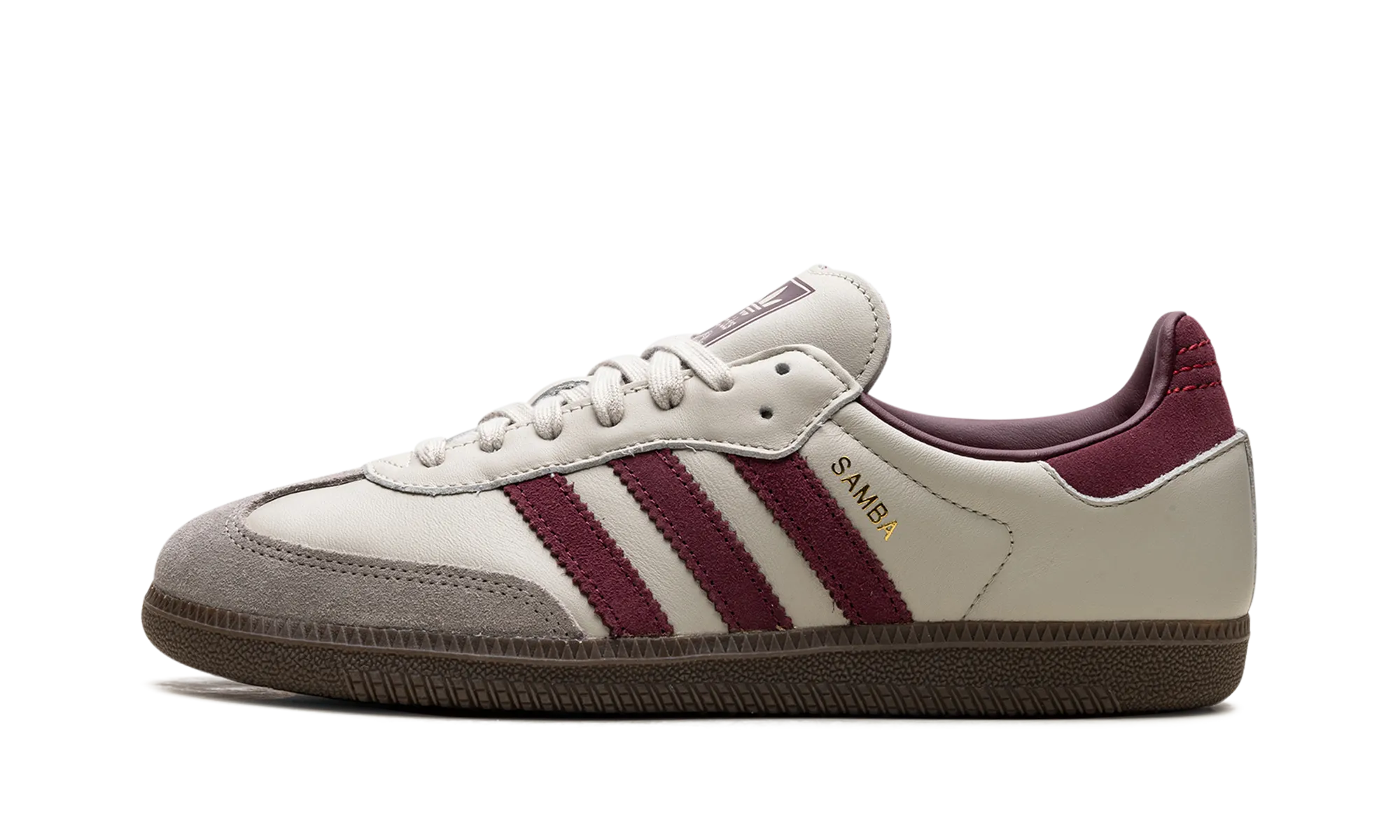 Samba OG "Putty Grey Maroon" Breath Tech