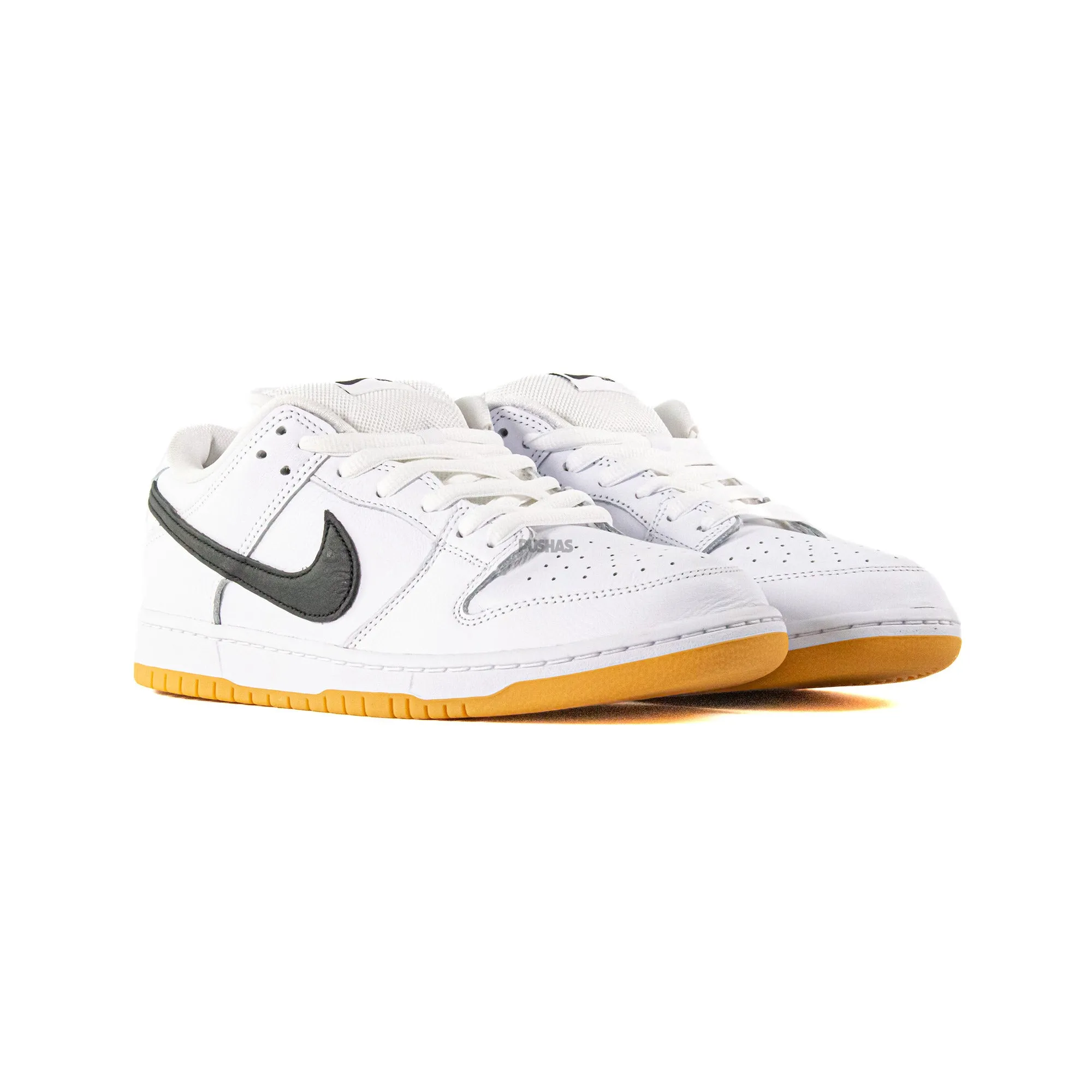Nike SB Dunk Low 'White Gum' (2023) Asymmetric Lacing