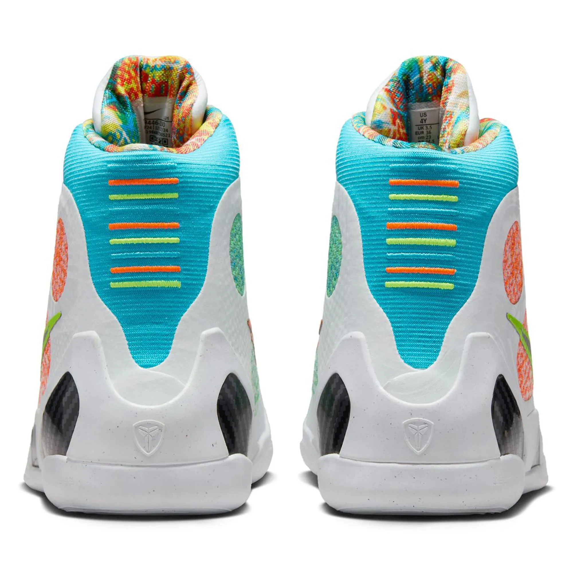 Endurance Fit Modern Wardrobe Nike Kobe IX 'What The' (GS) - White/Chlorine Blue