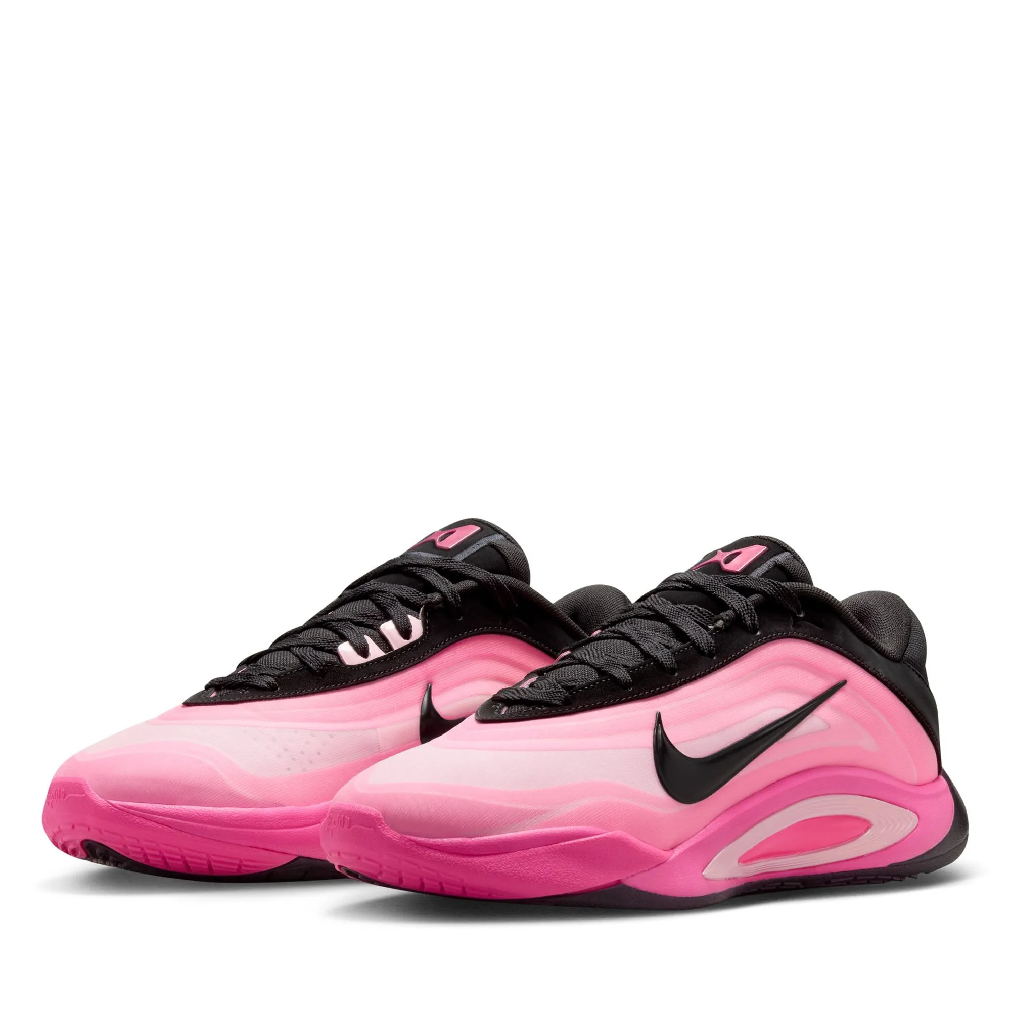 Women's Nike A'One - Black/Hyper Pink Breathable surface TPU sole