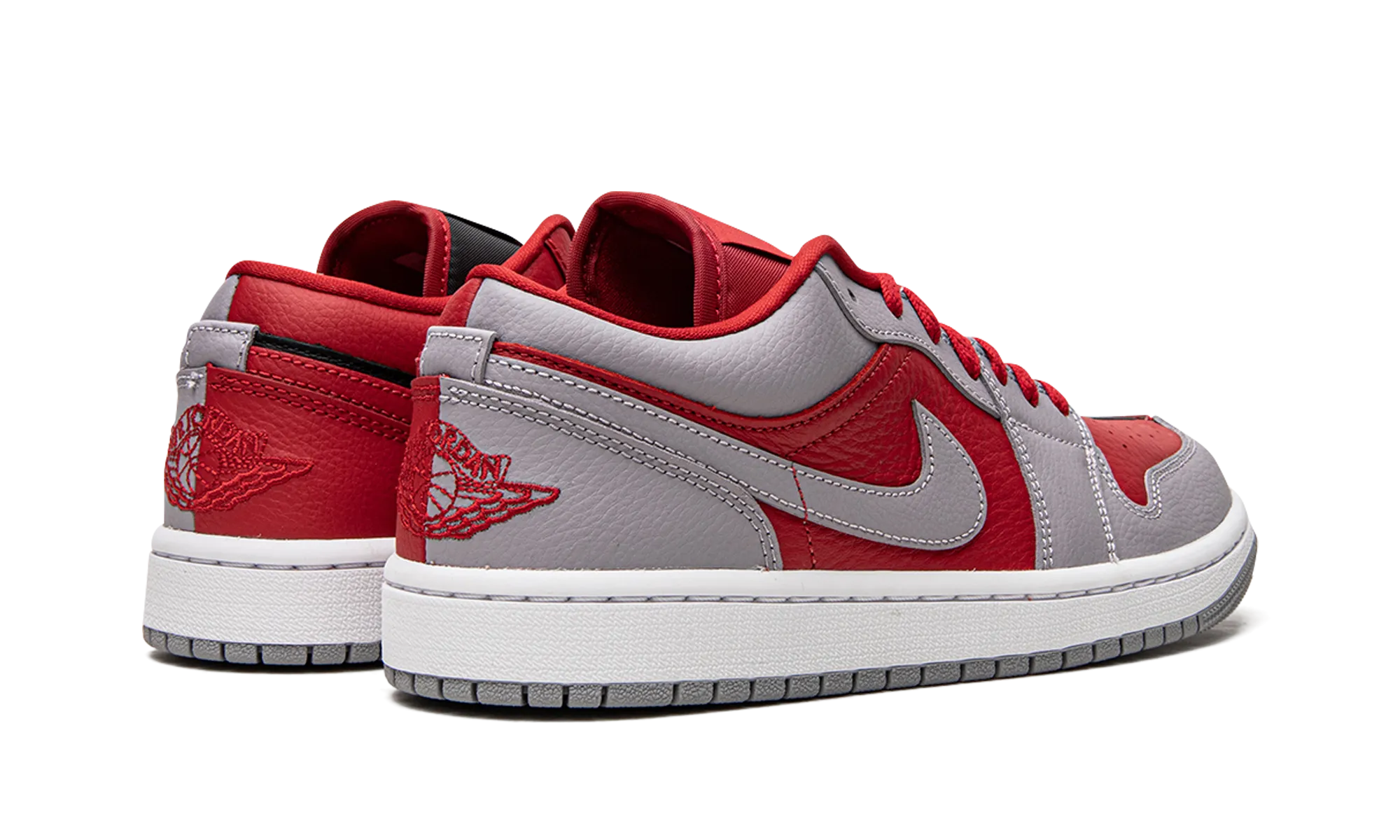 Designer Sneakers AIR JORDAN 1 LO SE WMNS "Split - Gym Red / Grey"