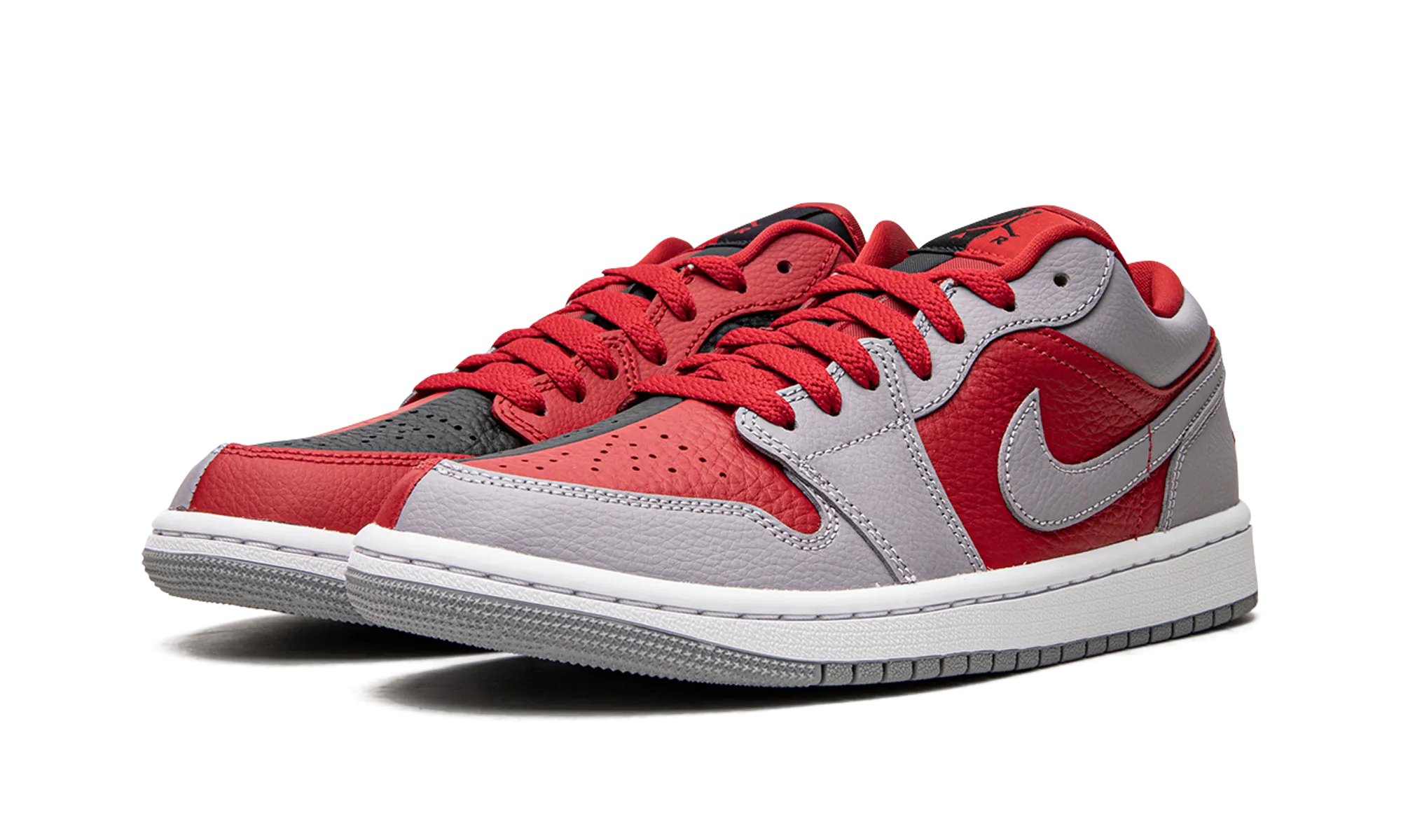 Cushioned Comfort Cushioned Midsole Geometry AIR JORDAN 1 LO SE WMNS "Split - Gym Red / Grey"