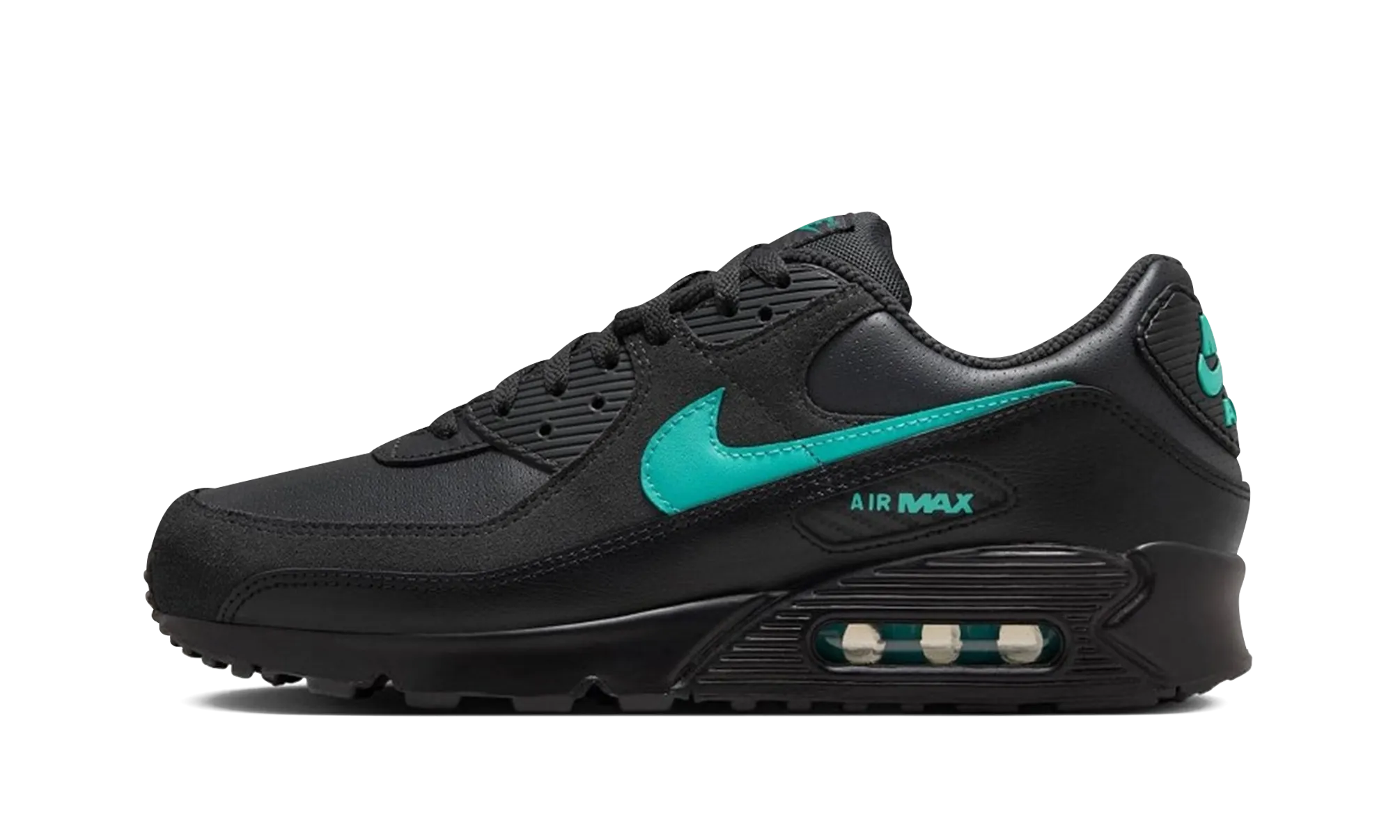 high - top Air Max 90 "Black Clear Jade"
