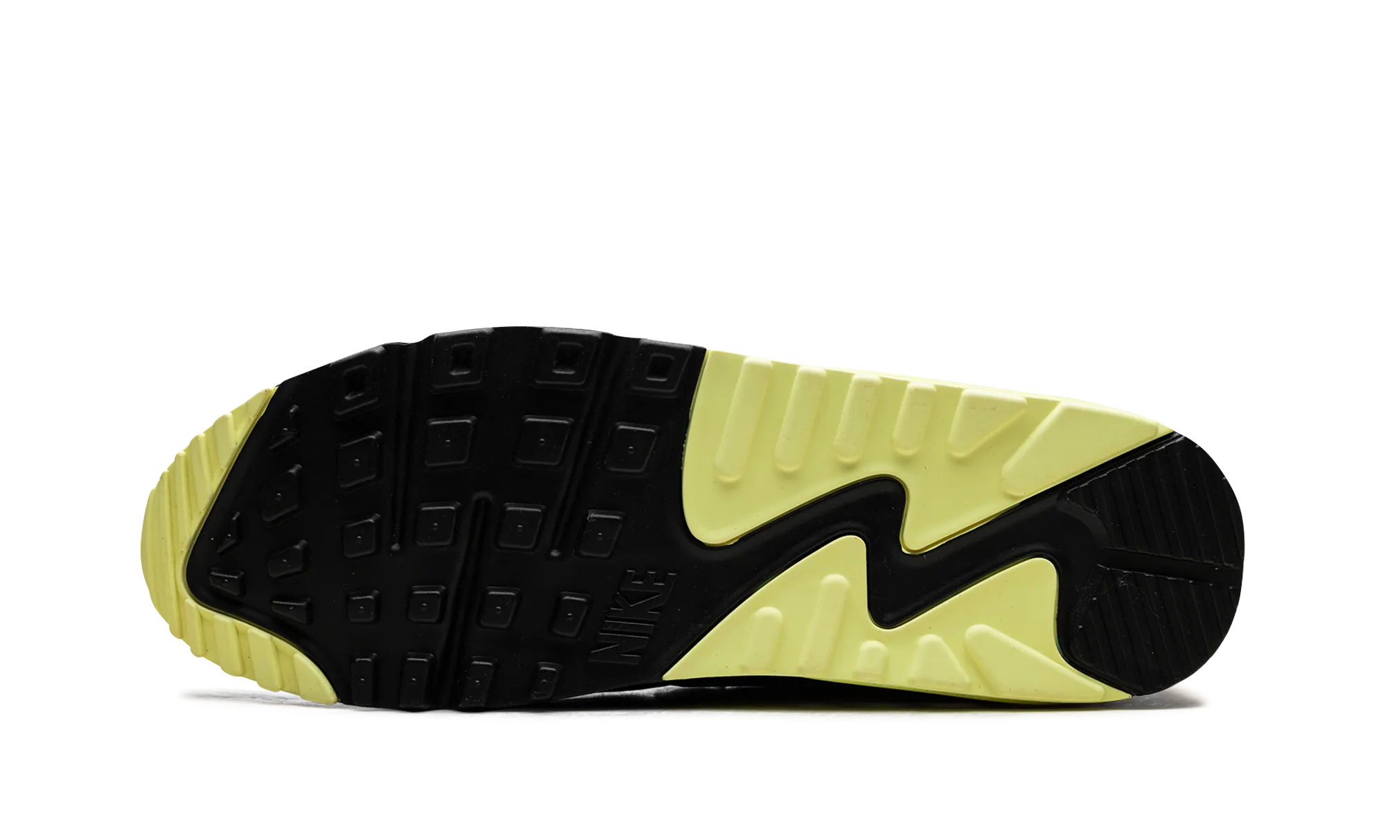 anti - fungal lining shoes Air Max 90 "Smoke Grey Light Lemon Twist"