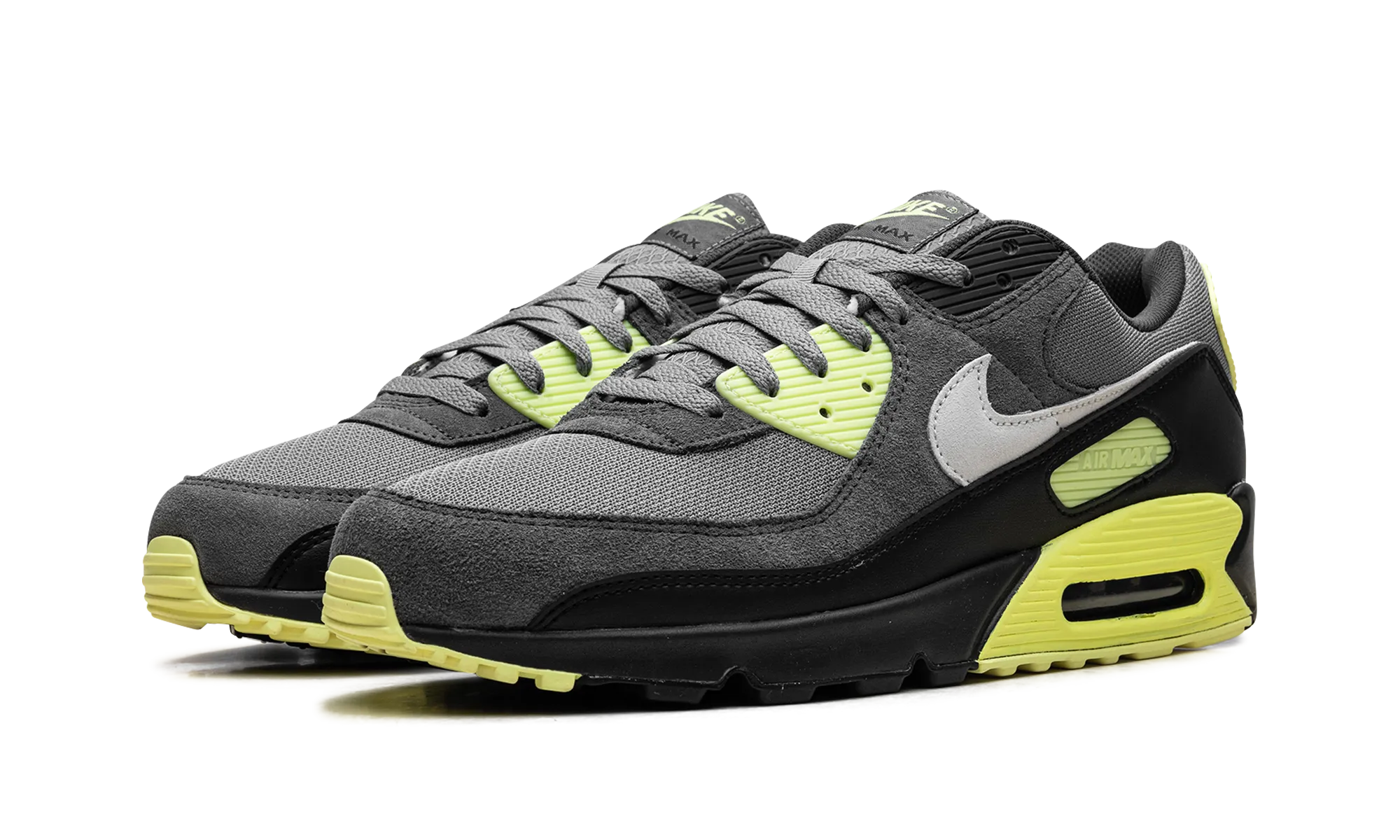Smooth Steps SoftInsole Air Max 90 "Smoke Grey Light Lemon Twist"