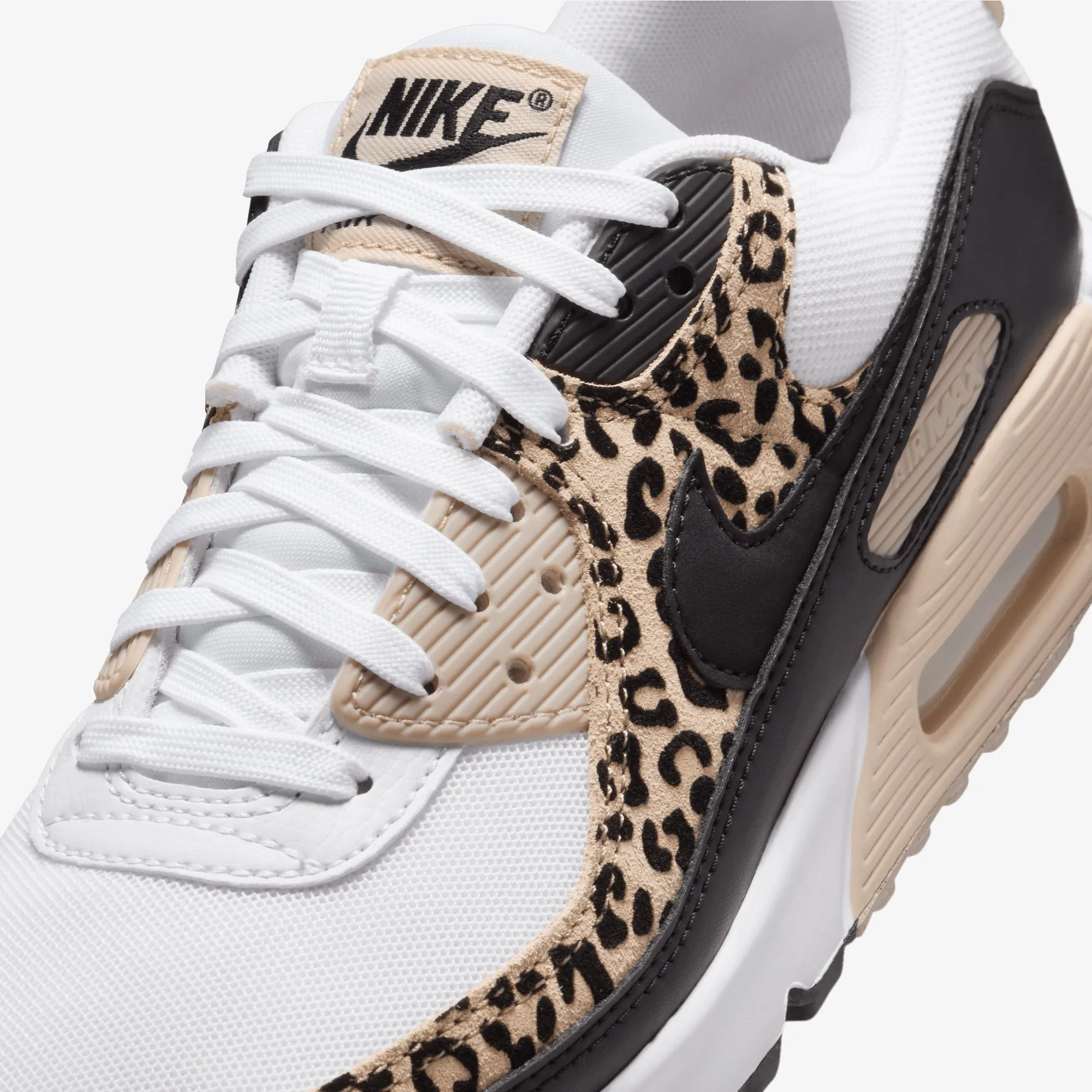 Chill Walk Nike | AIR MAX 90 LV8 { WHITE/BLACK-SANDDRIFT-HEMP