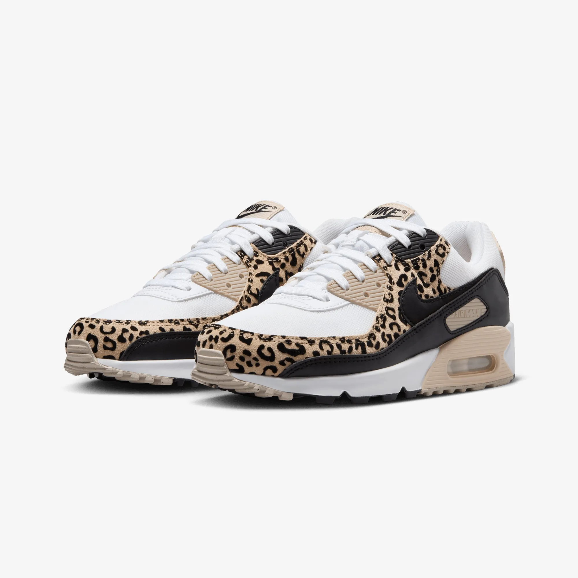 Ankle Ease Nike | AIR MAX 90 LV8 { WHITE/BLACK-SANDDRIFT-HEMP
