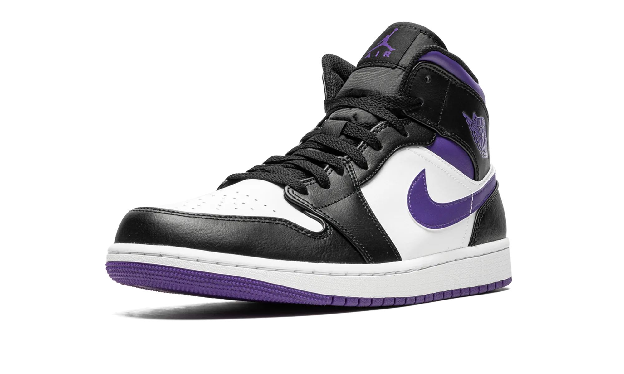 Air Jordan 1 Mid "Dark Iris" HeelSupport