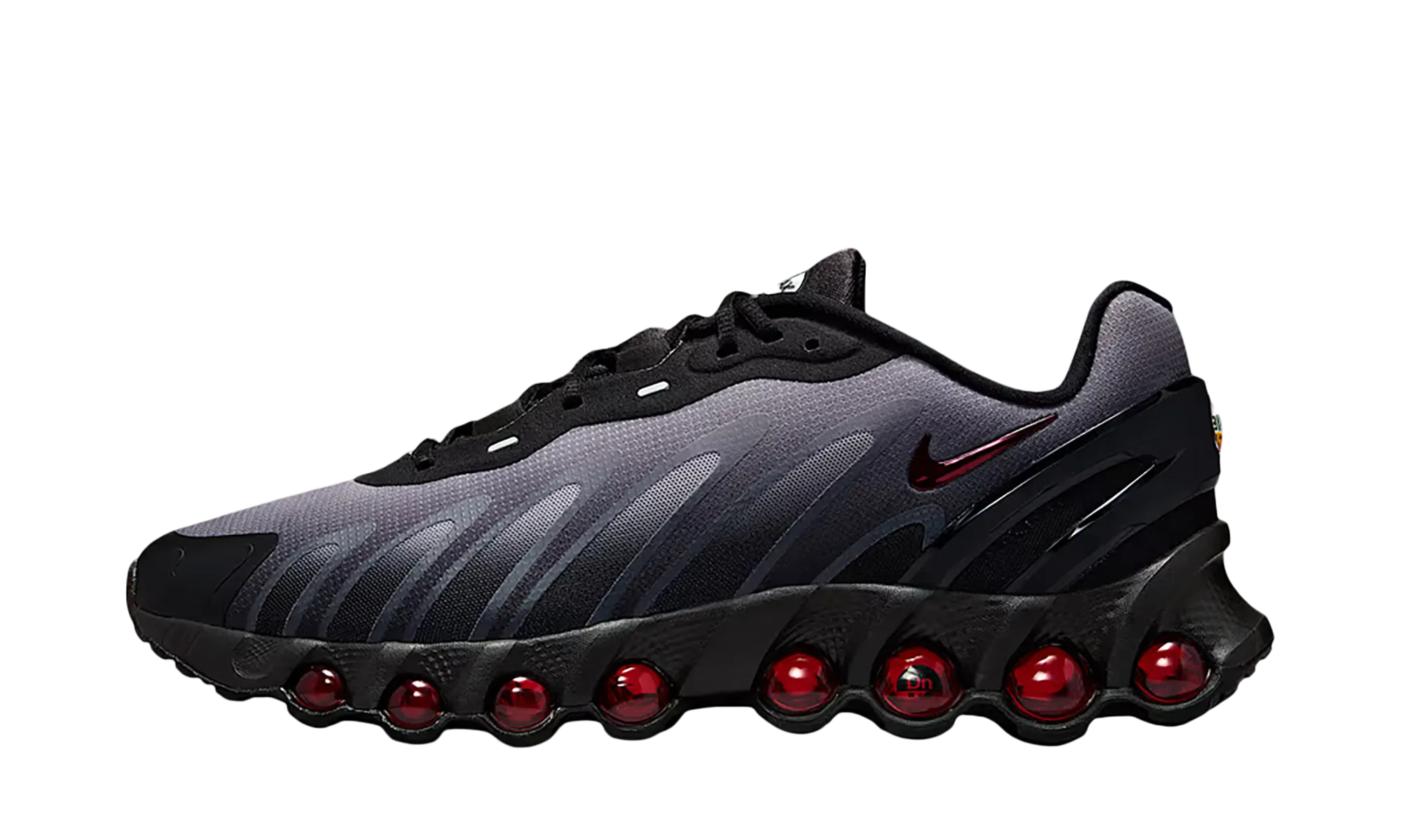 running in a ravine area shoes Air Max Dn8 "Black Gym Red"