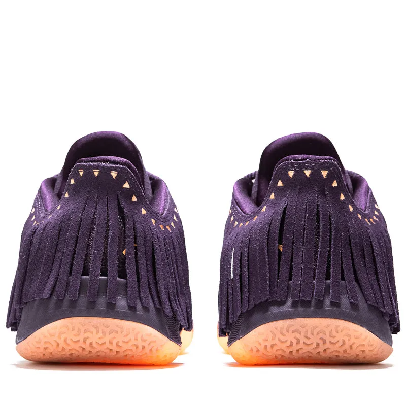Compression Midsole Nonslip Outsole Anta Kai 1 'Chief H??l??' - Dark Purple/Light Orange