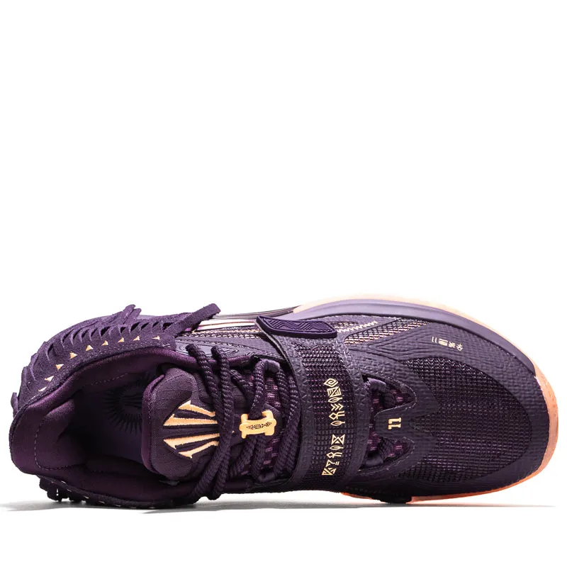 Modern Cushioning Comfortable Touch Anta Kai 1 'Chief H??l??' - Dark Purple/Light Orange