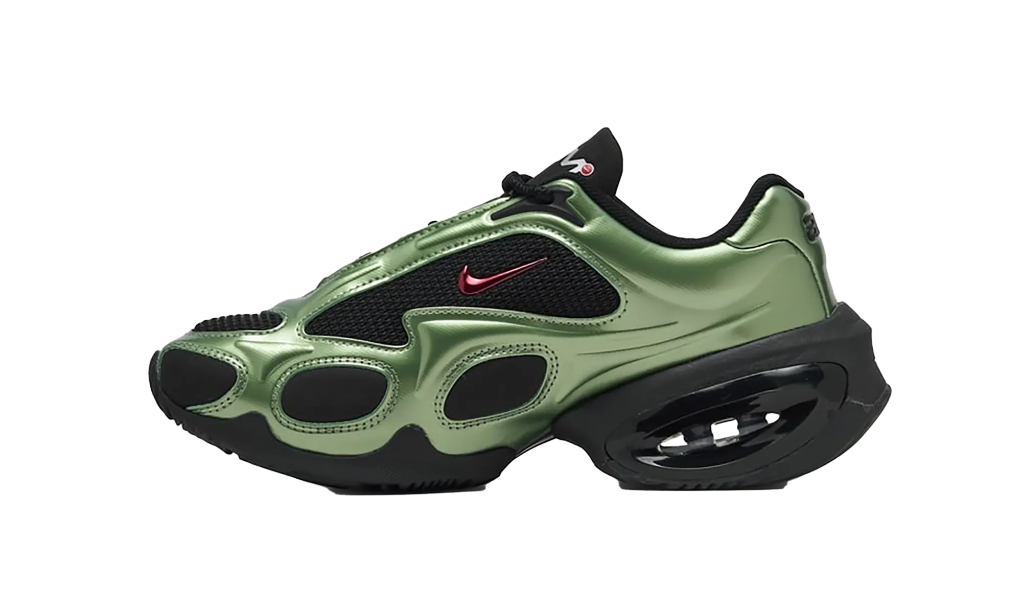 narrow - fit snugness Air Max Muse WMNS "Metallic Oil Green"